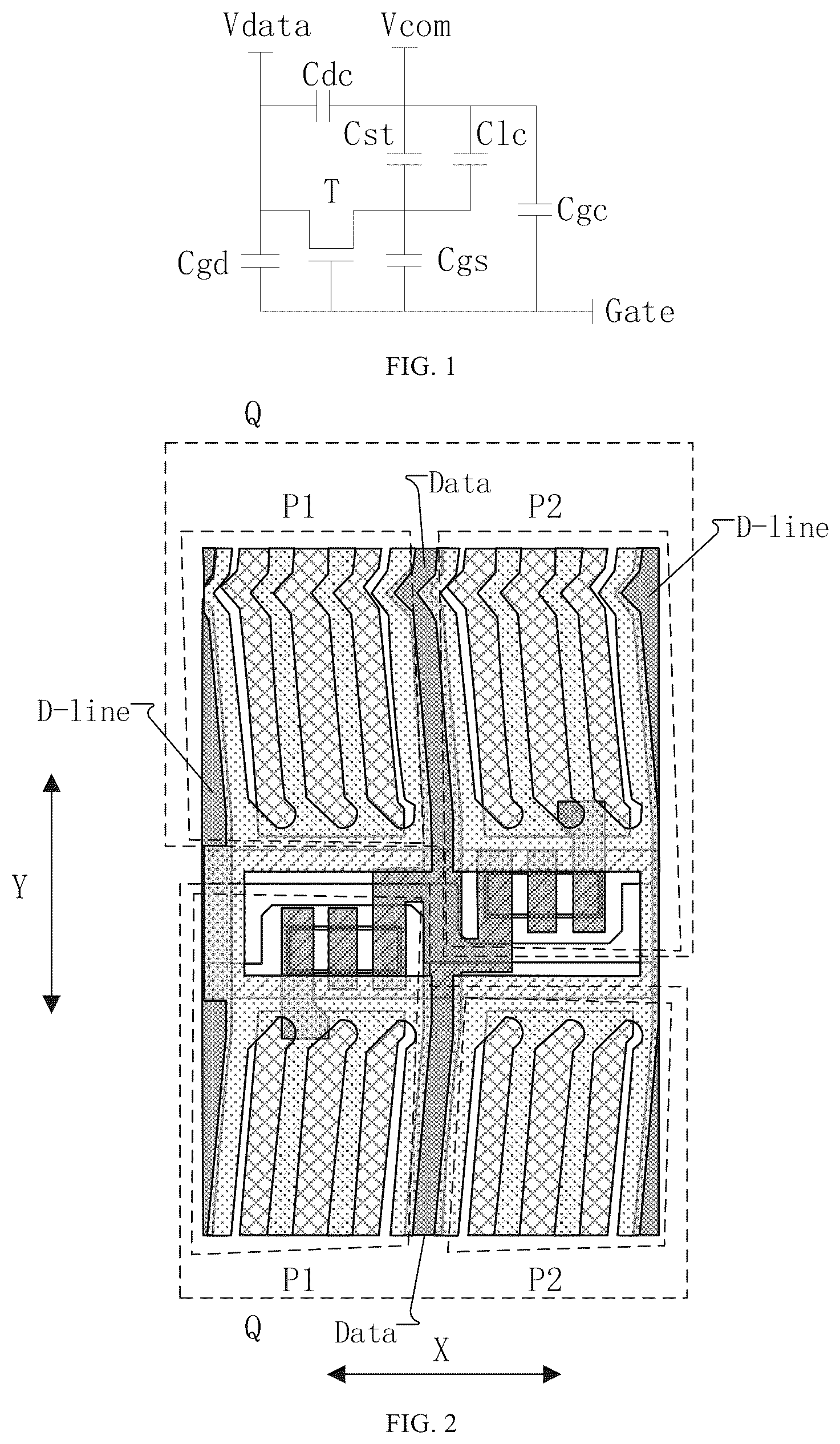 Patent US12313947 Figure 1 – Display panel and display device