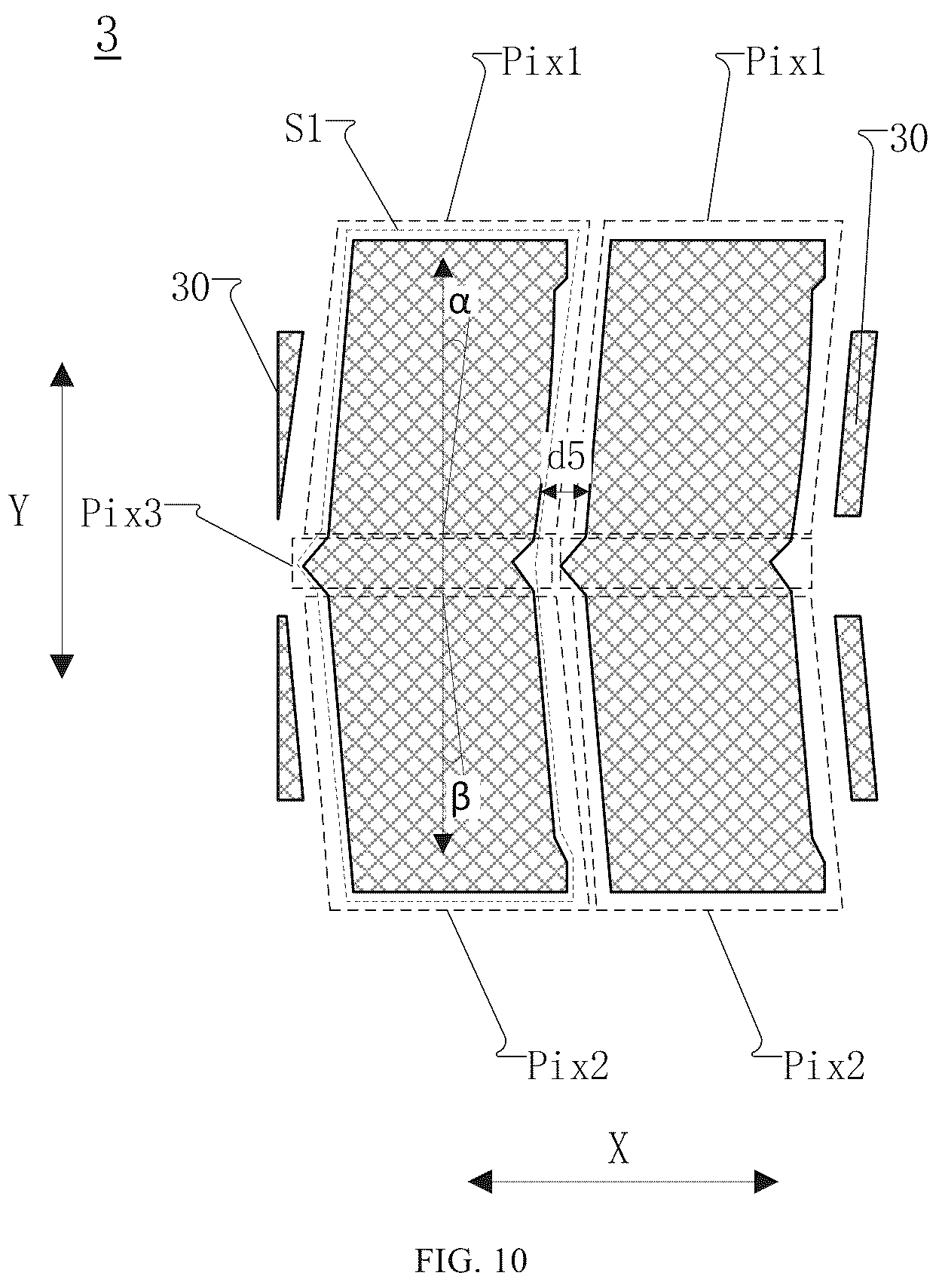 Patent US12313947 Figure 6 – Display panel and display device