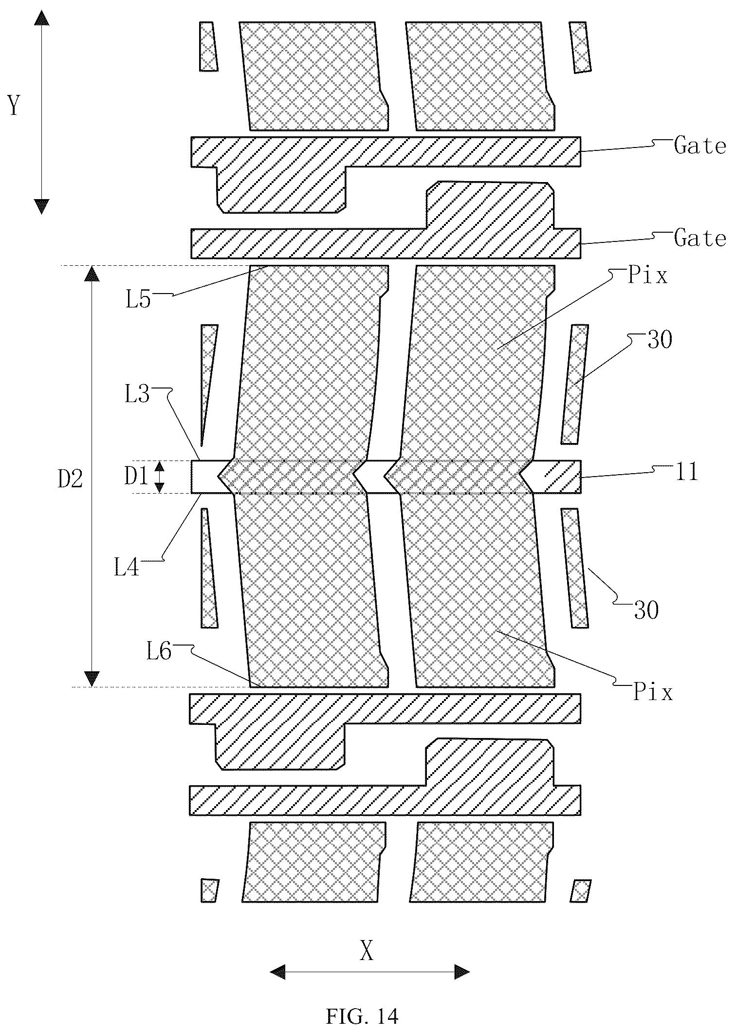 Patent US12313947 Figure 11 – Display panel and display device