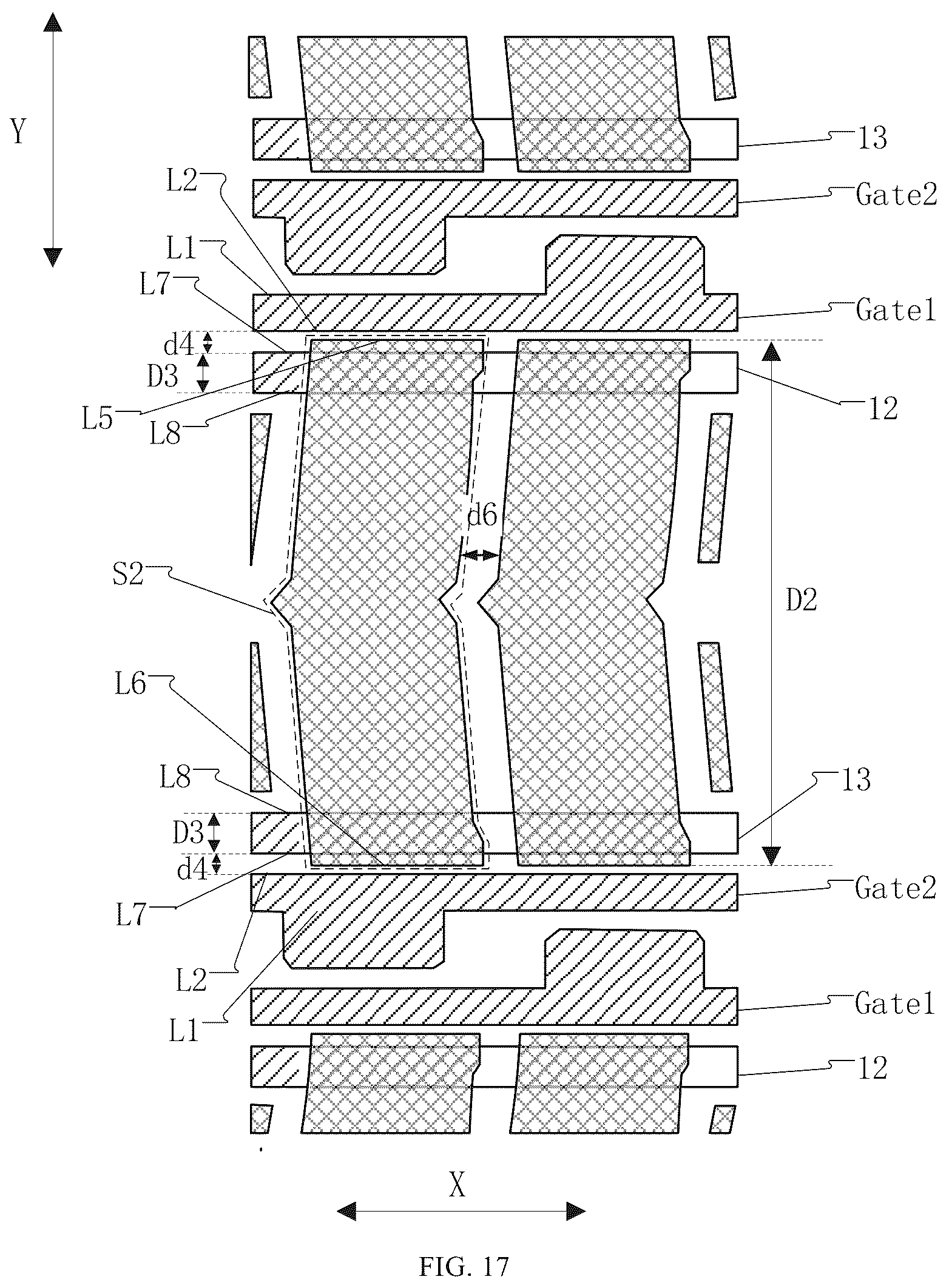 Patent US12313947 Figure 15 – Display panel and display device