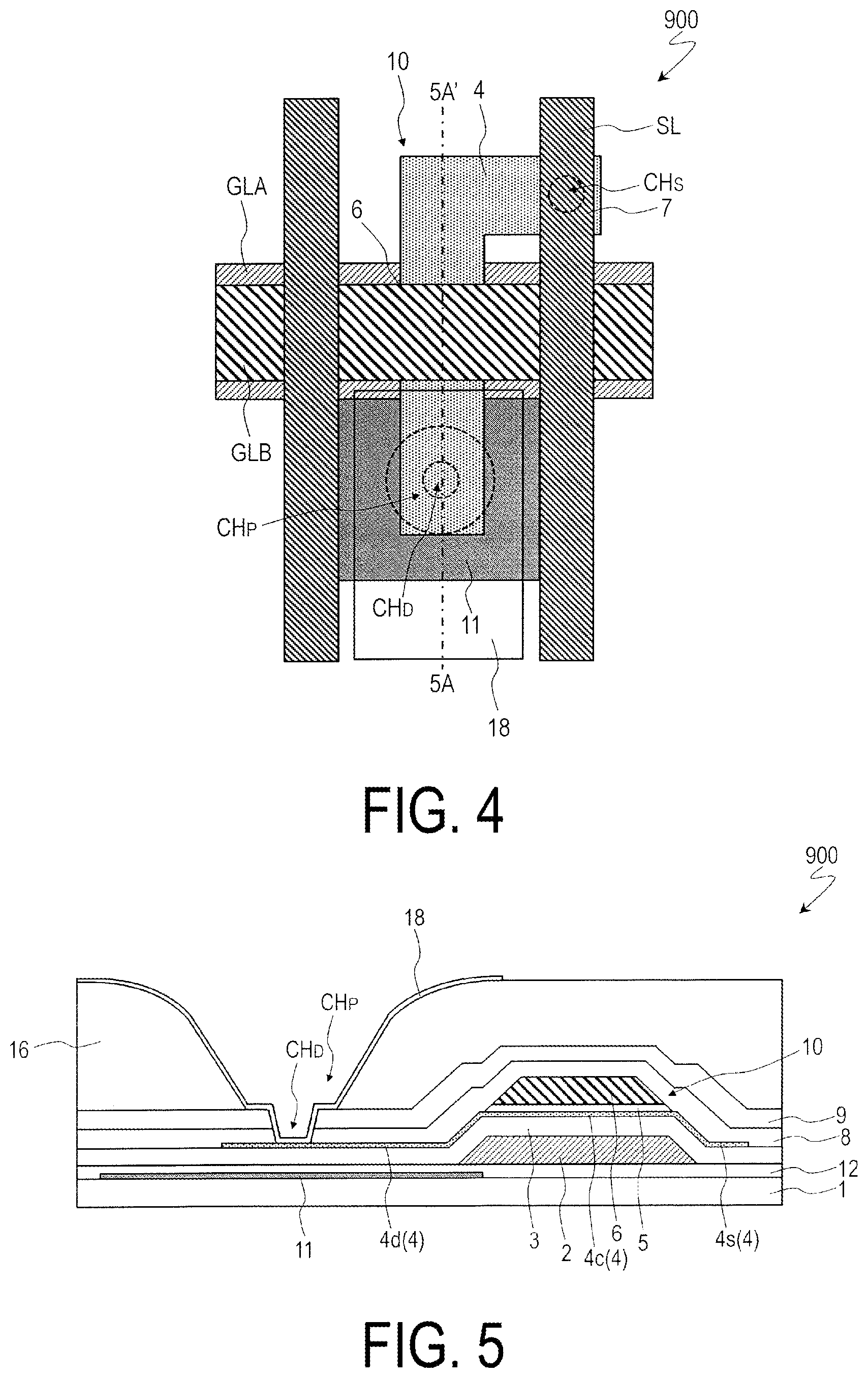 Patent US12313948 Figure 3 – Active matrix substrate and liquid crystal display device
