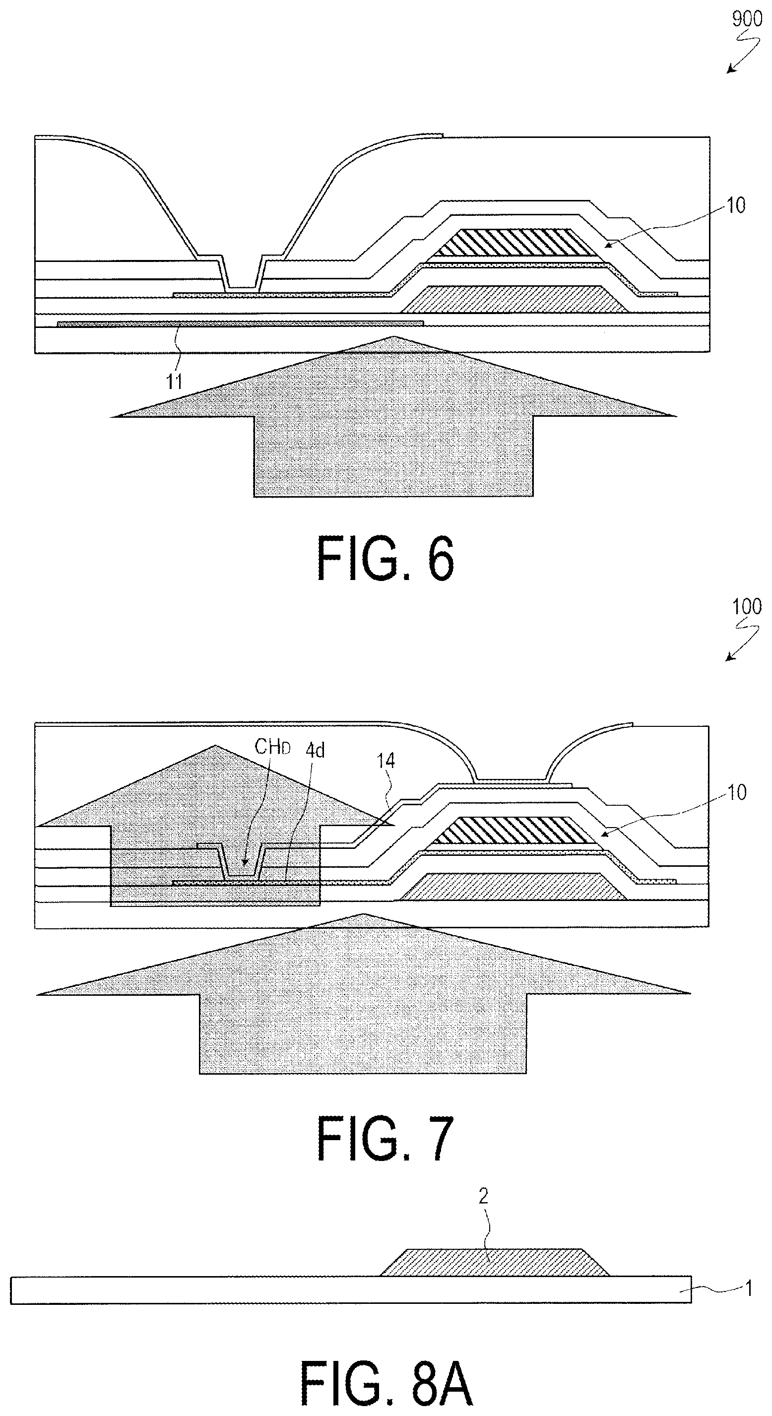 Patent US12313948 Figure 4 – Active matrix substrate and liquid crystal display device