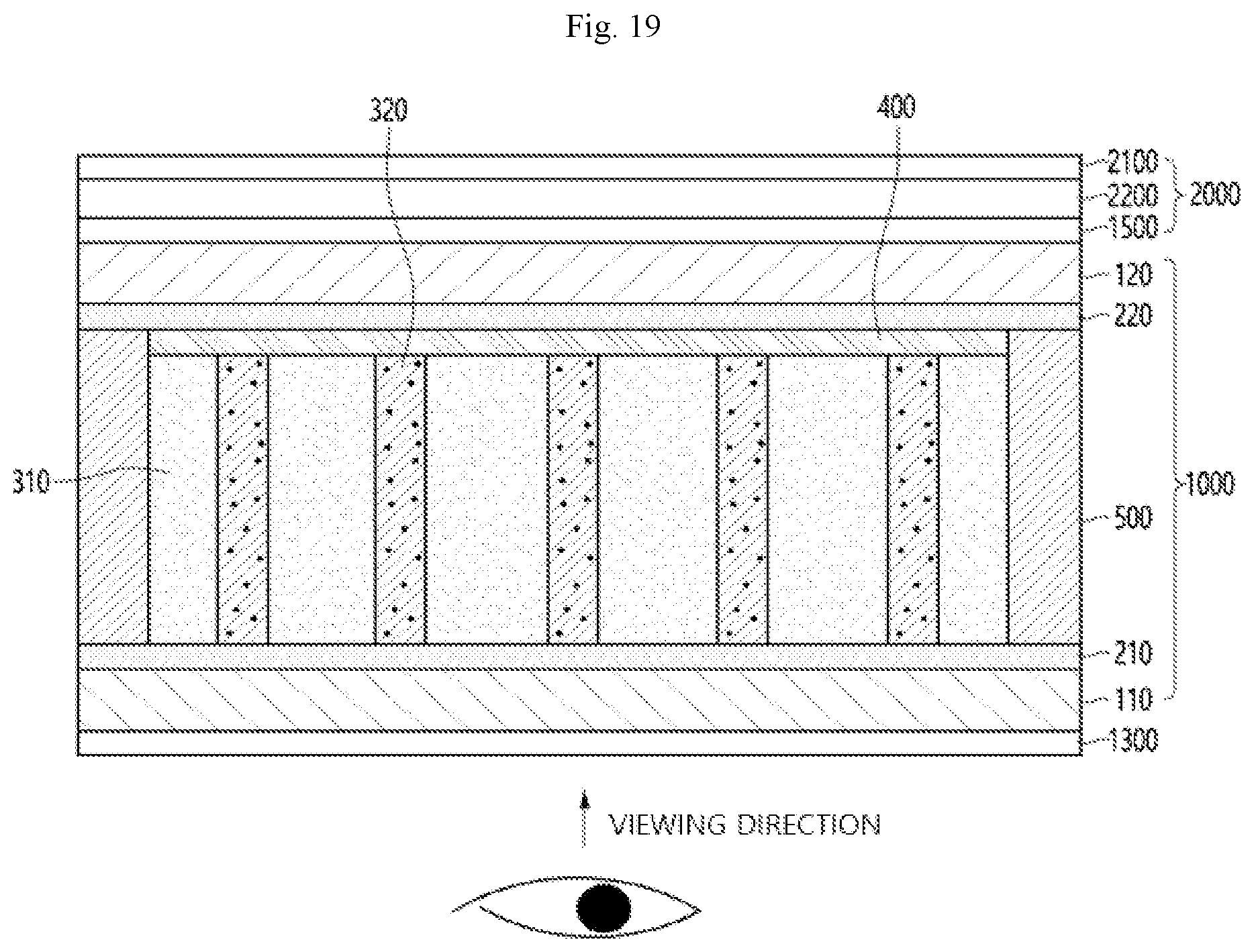 Patent US12313950 Figure 12 – Light route control member and display having the same