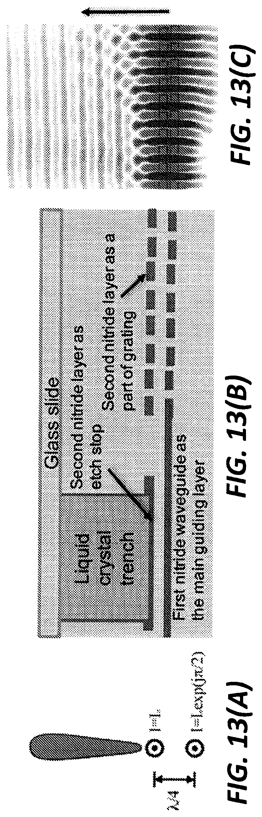 Patent US12313953 Figure 15 – Phase front shaping in one and two-dimensional optical phased arrays