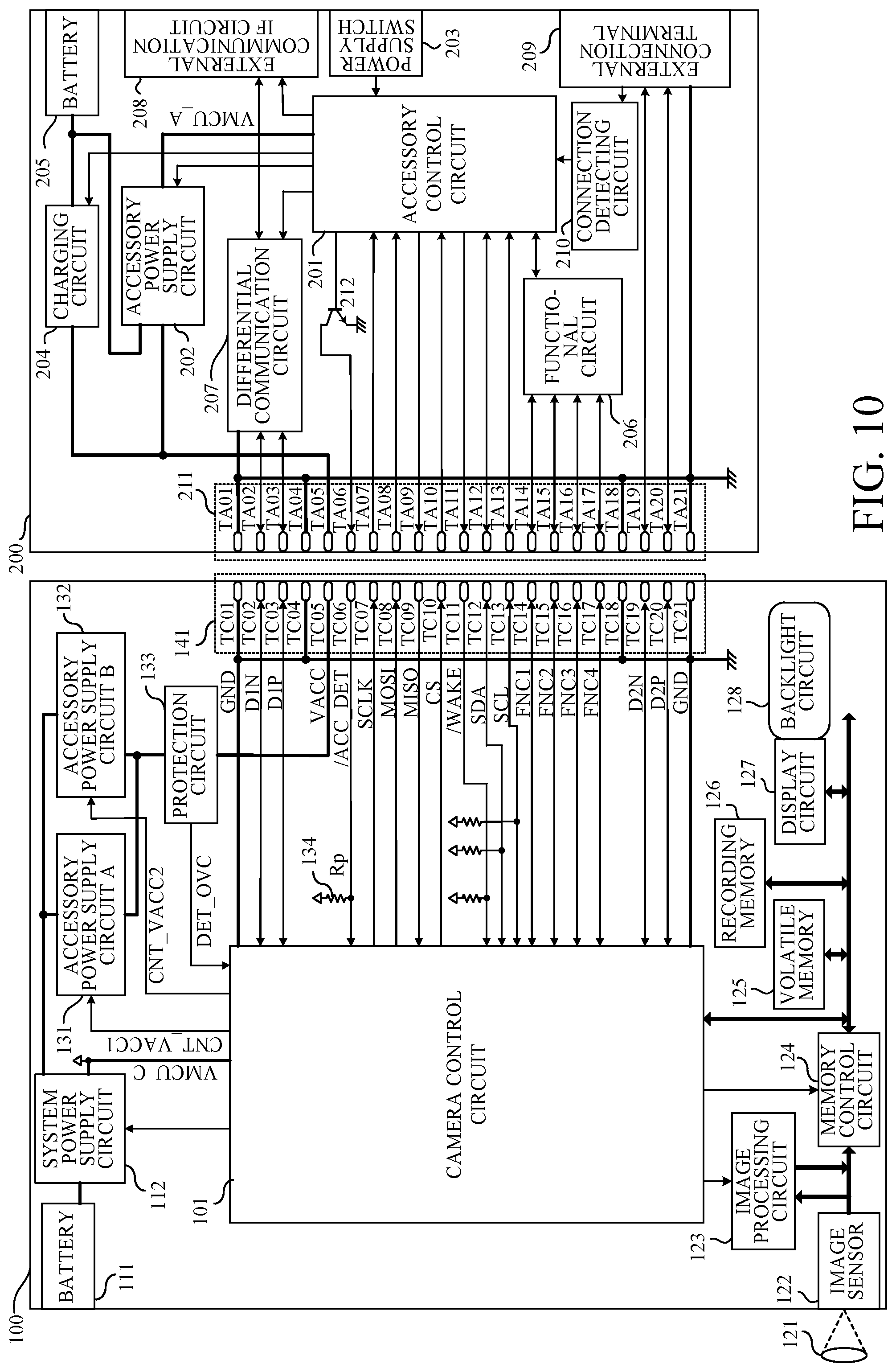 Patent US12313956 Figure 12 – Electronic apparatus and accessory