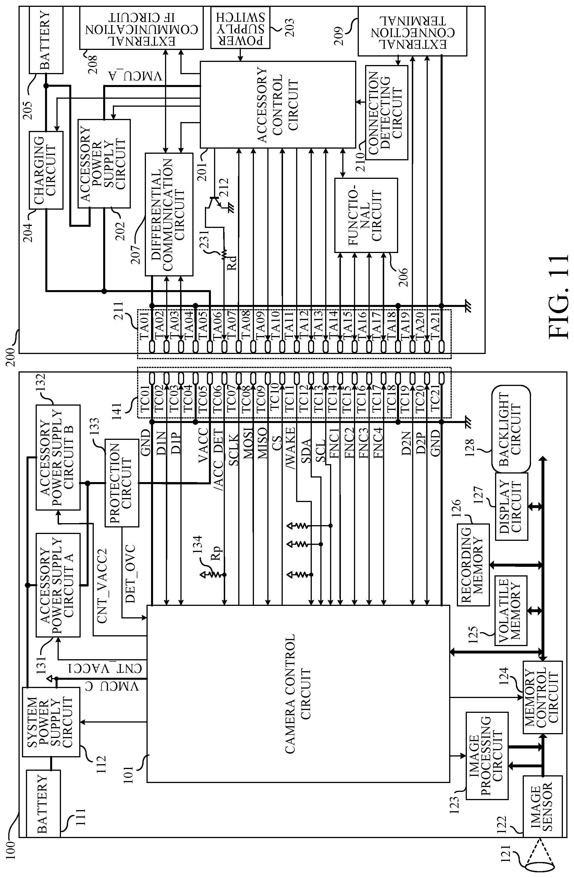 Patent US12313956 Figure 13 – Electronic apparatus and accessory