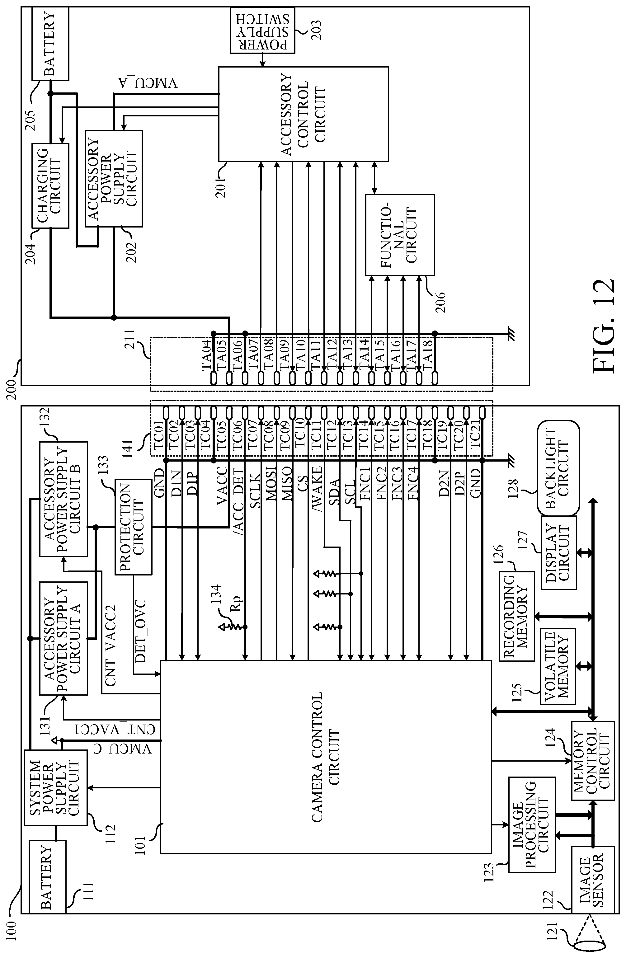 Patent US12313956 Figure 14 – Electronic apparatus and accessory