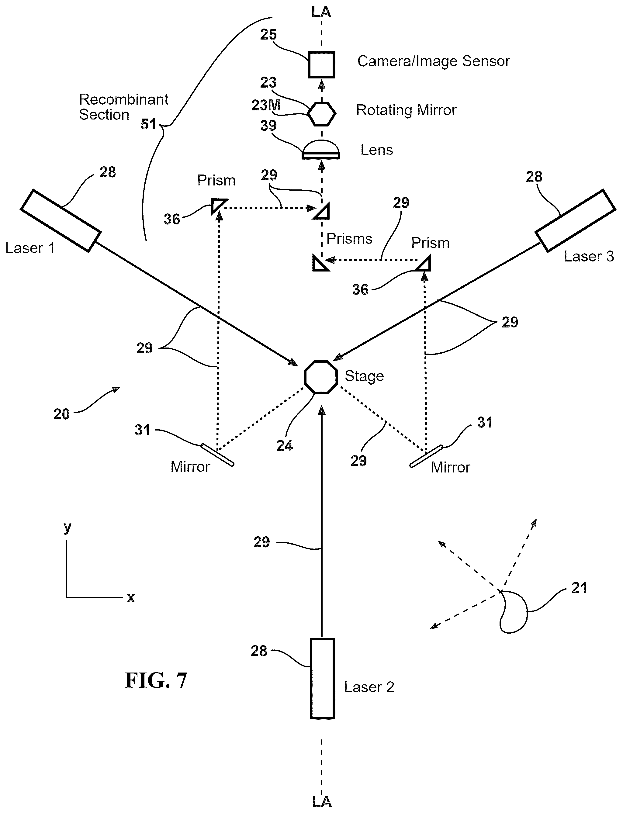 Patent US12313957 Figure 13 – High speed strobe photography