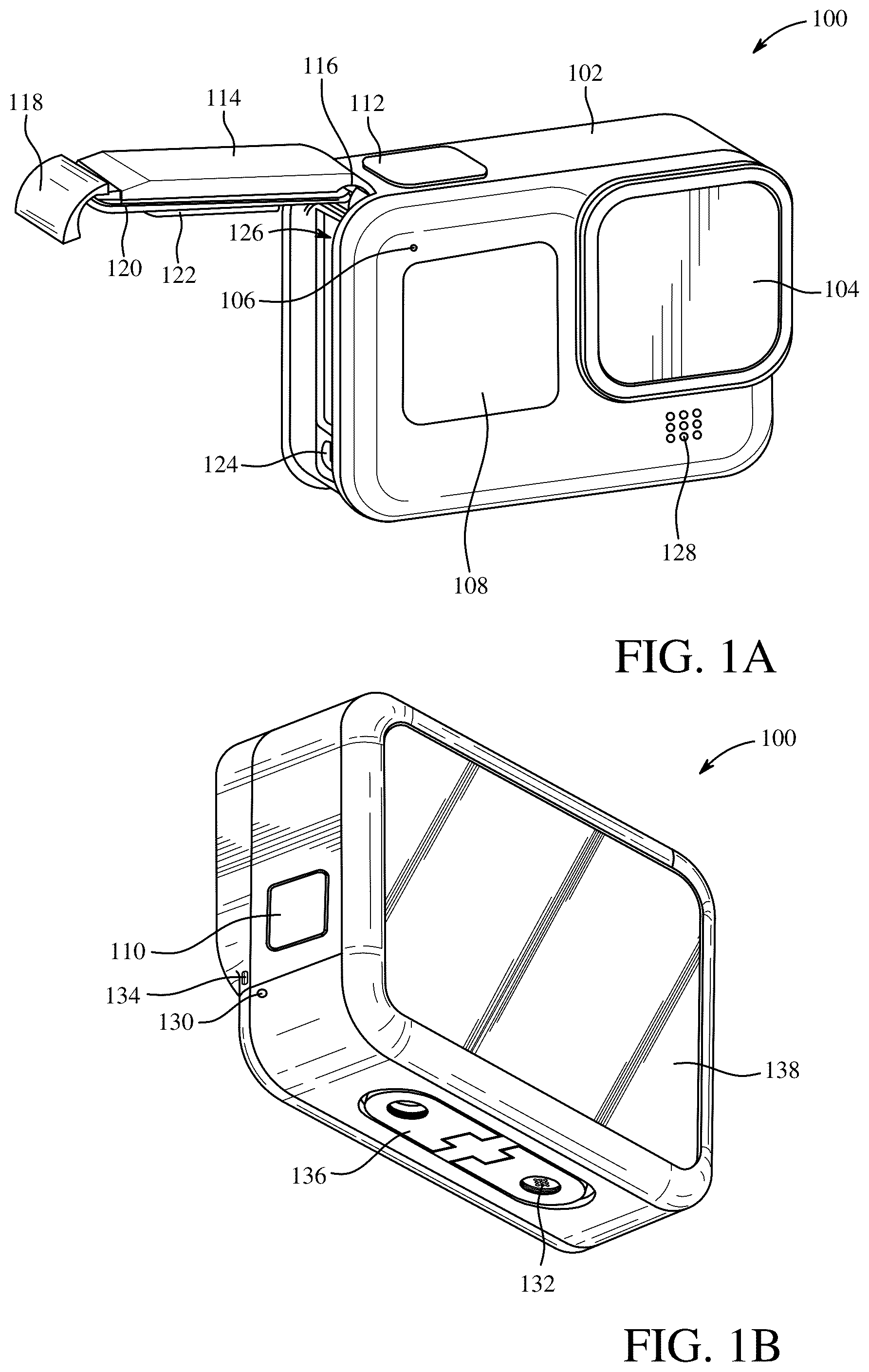 Patent US12313958 Figure 1 – Interchangeable lens module