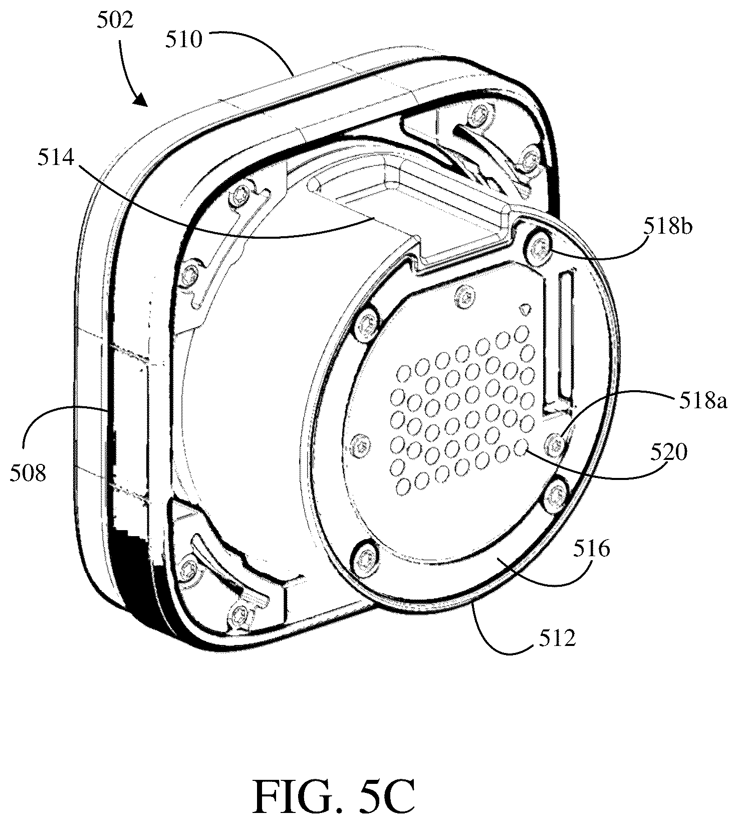 Patent US12313958 Figure 7 – Interchangeable lens module