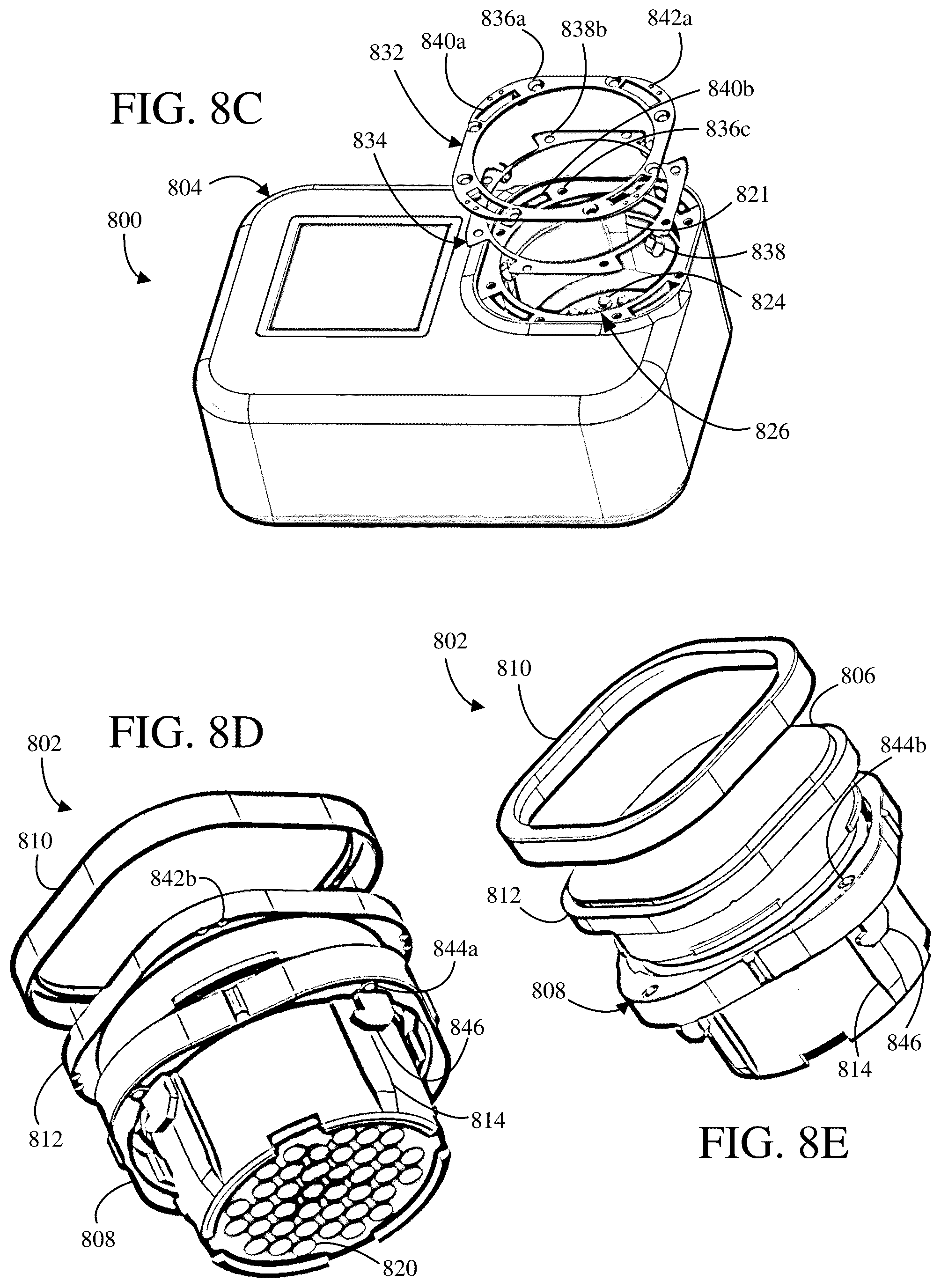 Patent US12313958 Figure 13 – Interchangeable lens module