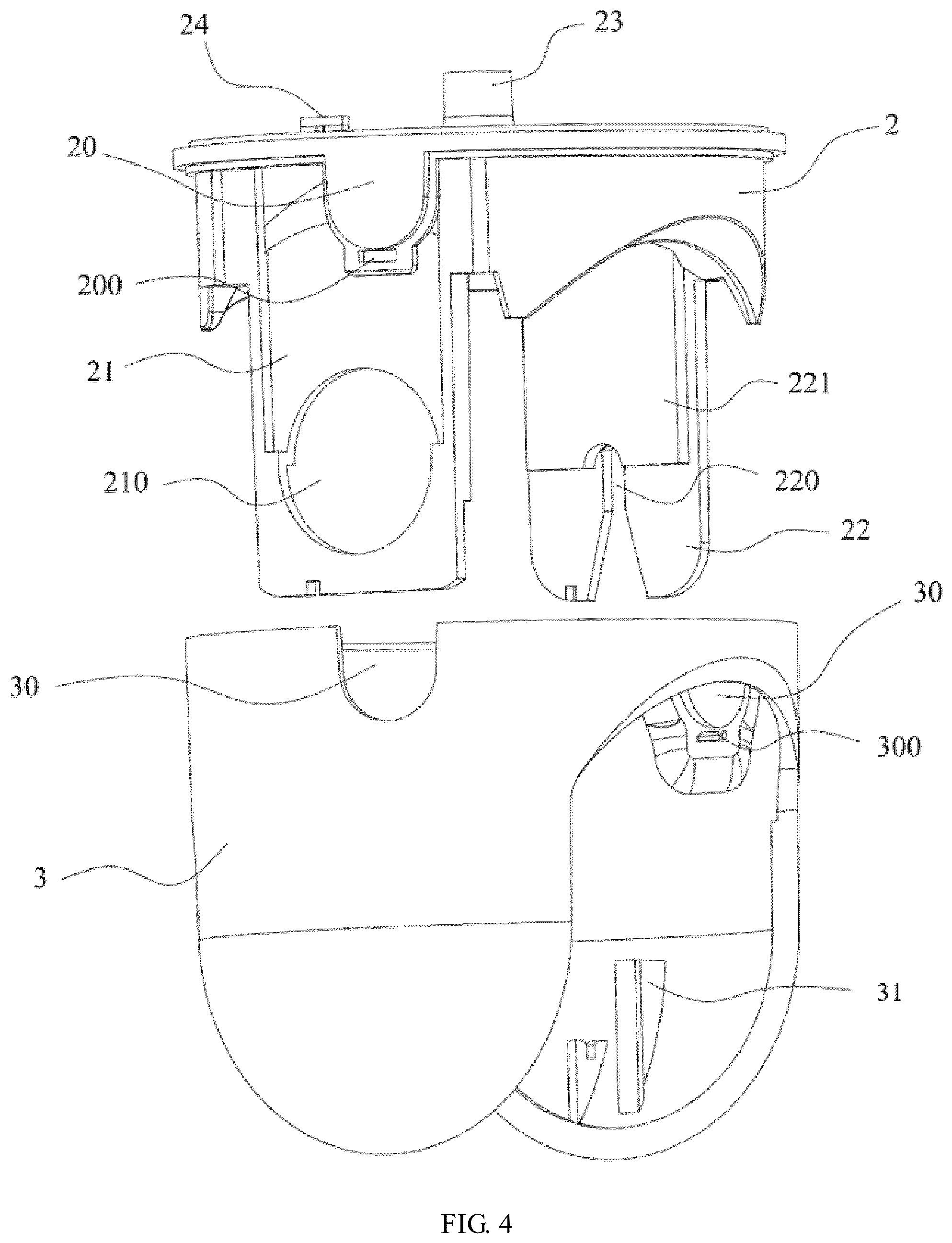 Patent US12313961 Figure 4 – Omnibearing surveillance camera
