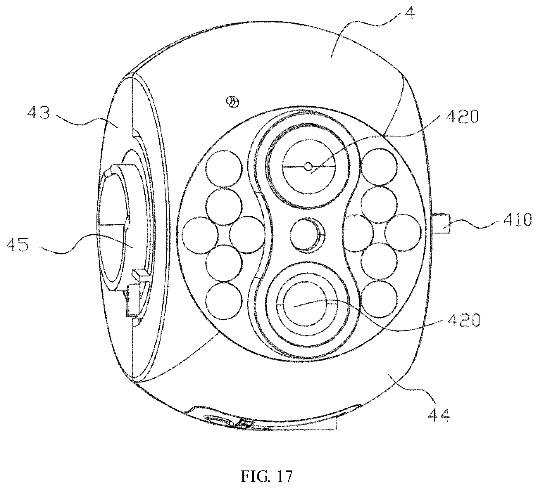 Patent US12313961 Figure 16 – Omnibearing surveillance camera