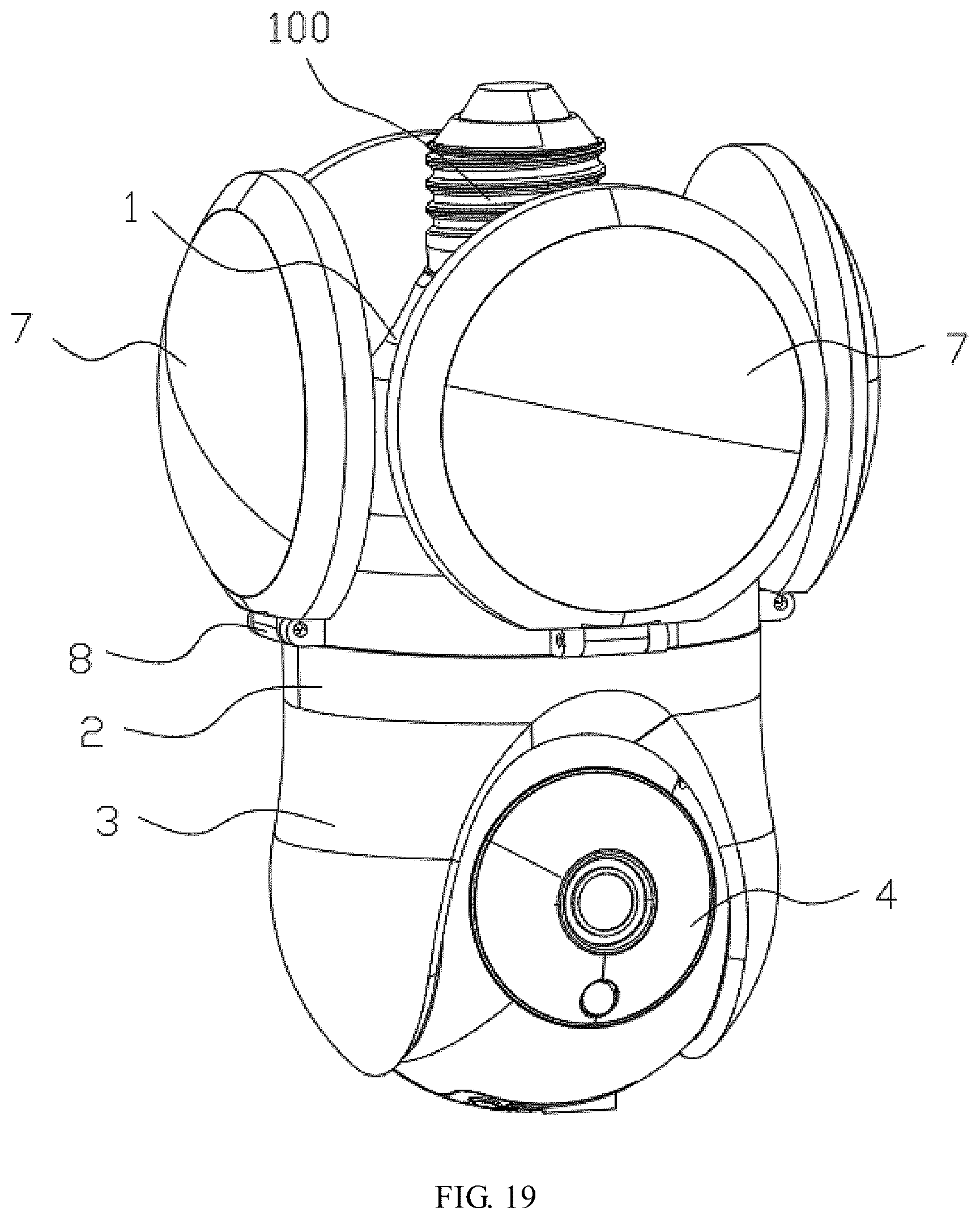 Patent US12313961 Figure 18 – Omnibearing surveillance camera
