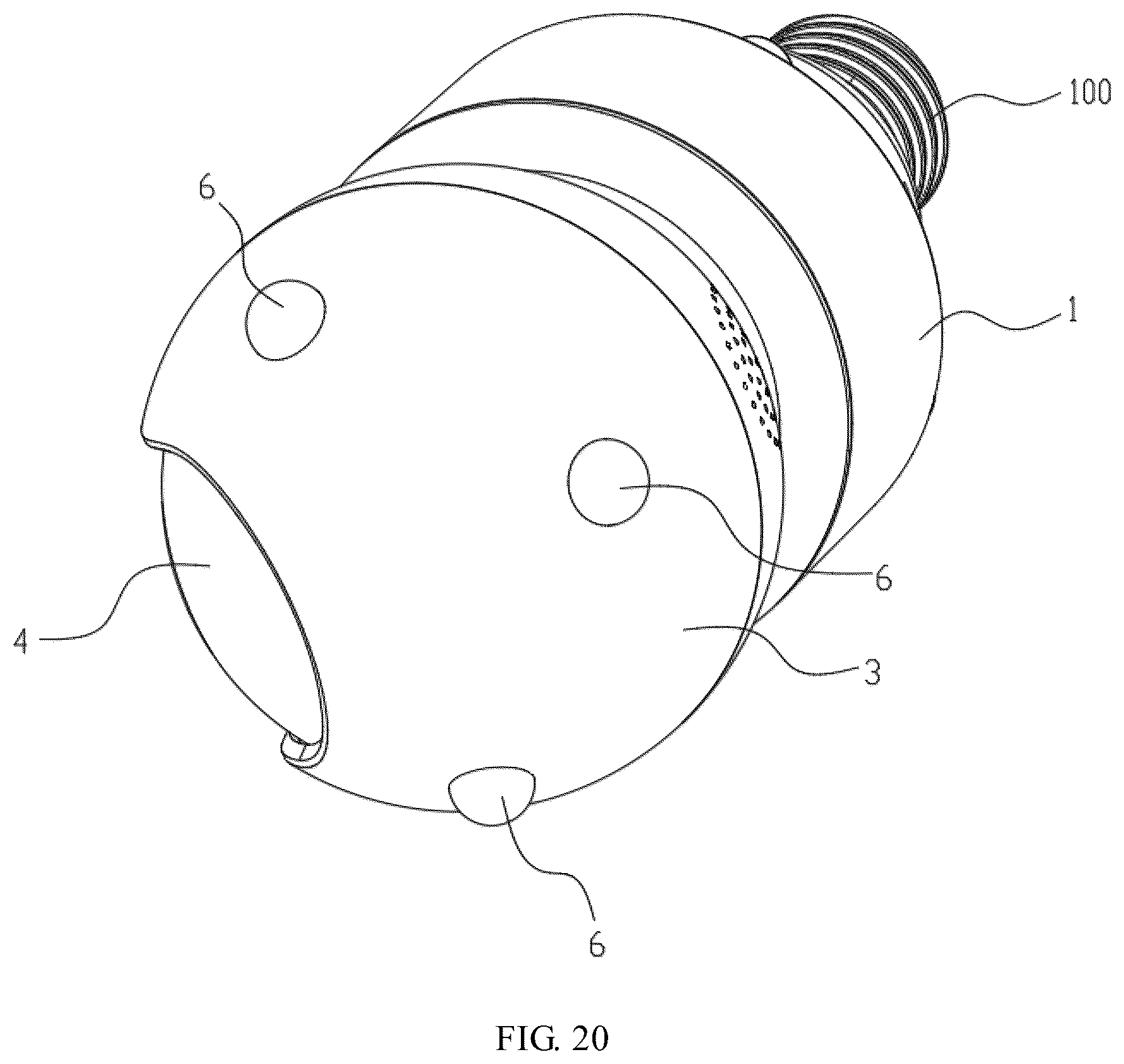 Patent US12313961 Figure 19 – Omnibearing surveillance camera