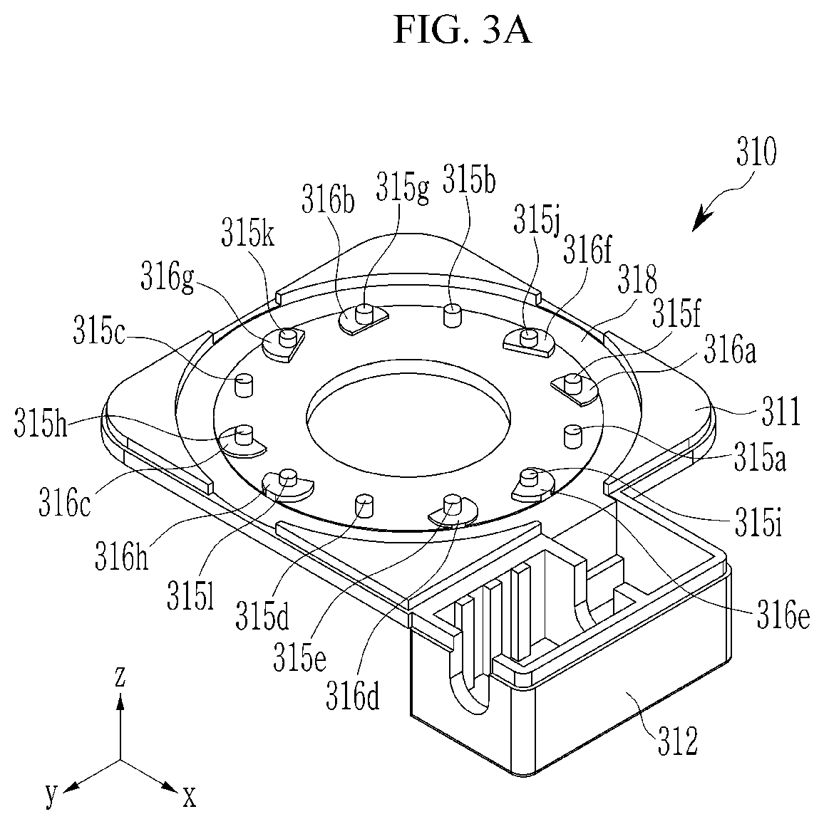 Patent US12313967 Figure 3 – Aperture module and camera module including the same