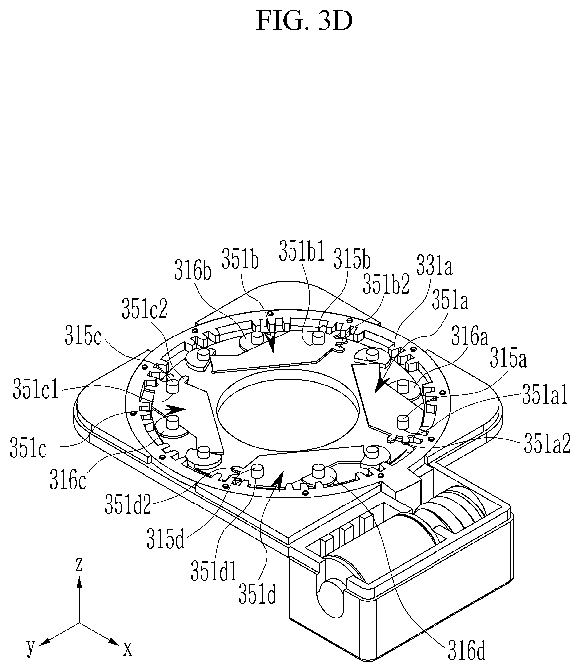 Patent US12313967 Figure 6 – Aperture module and camera module including the same