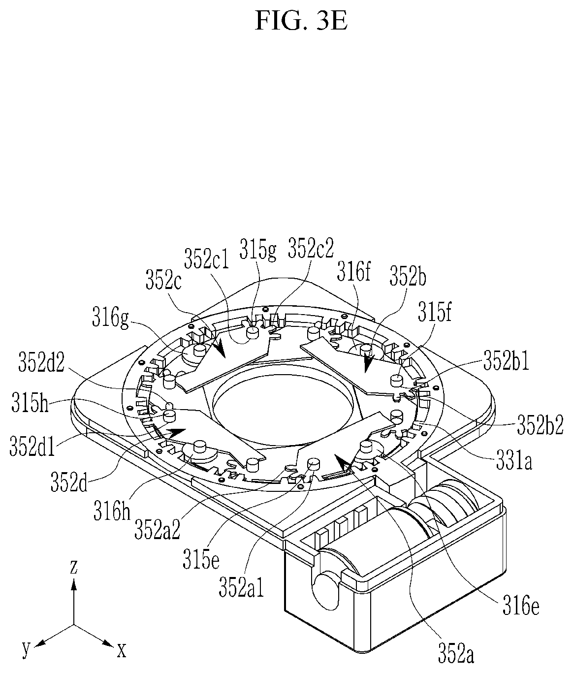 Patent US12313967 Figure 7 – Aperture module and camera module including the same