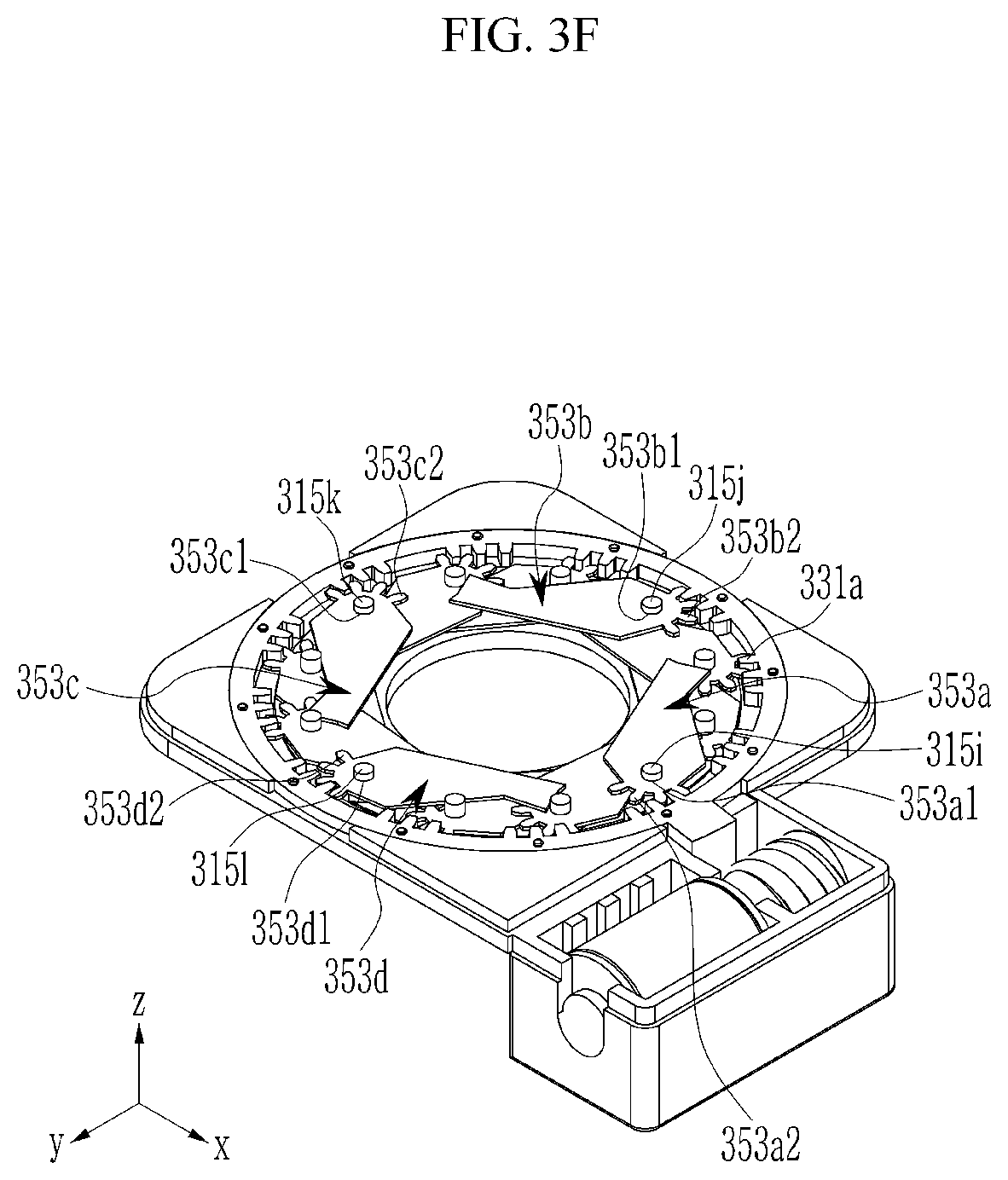 Patent US12313967 Figure 8 – Aperture module and camera module including the same