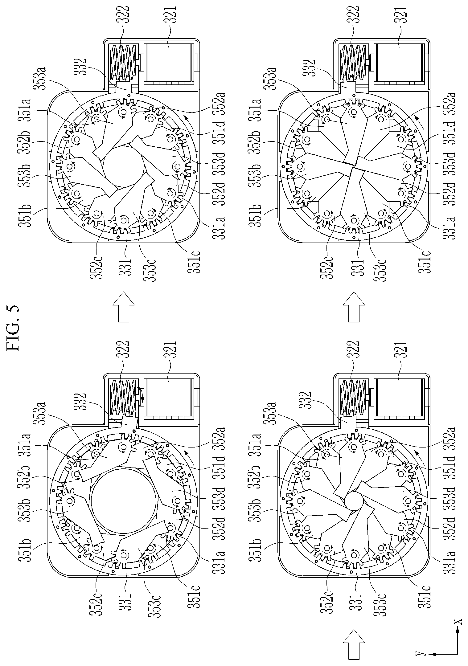 Patent US12313967 Figure 12 – Aperture module and camera module including the same
