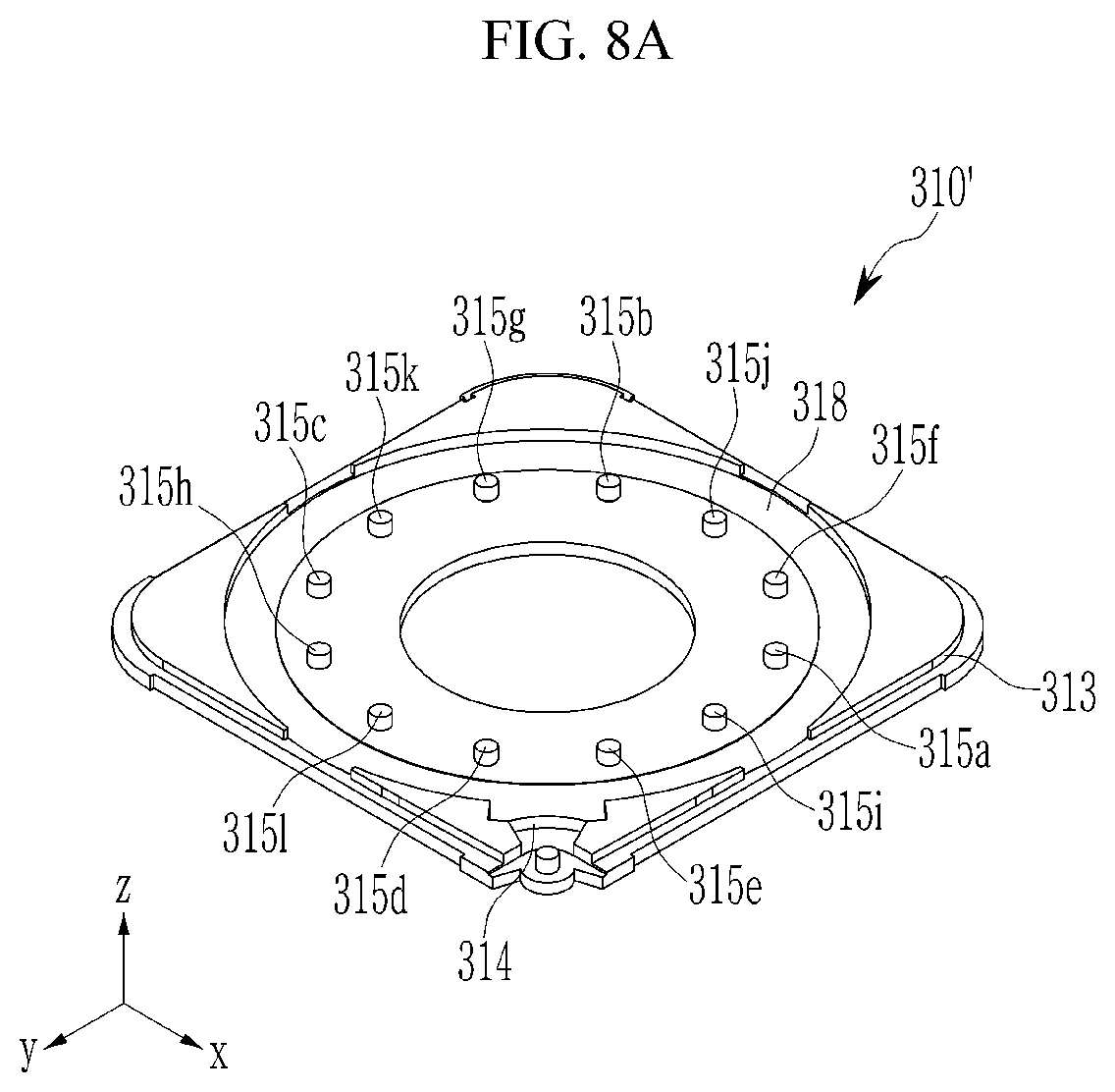Patent US12313967 Figure 15 – Aperture module and camera module including the same