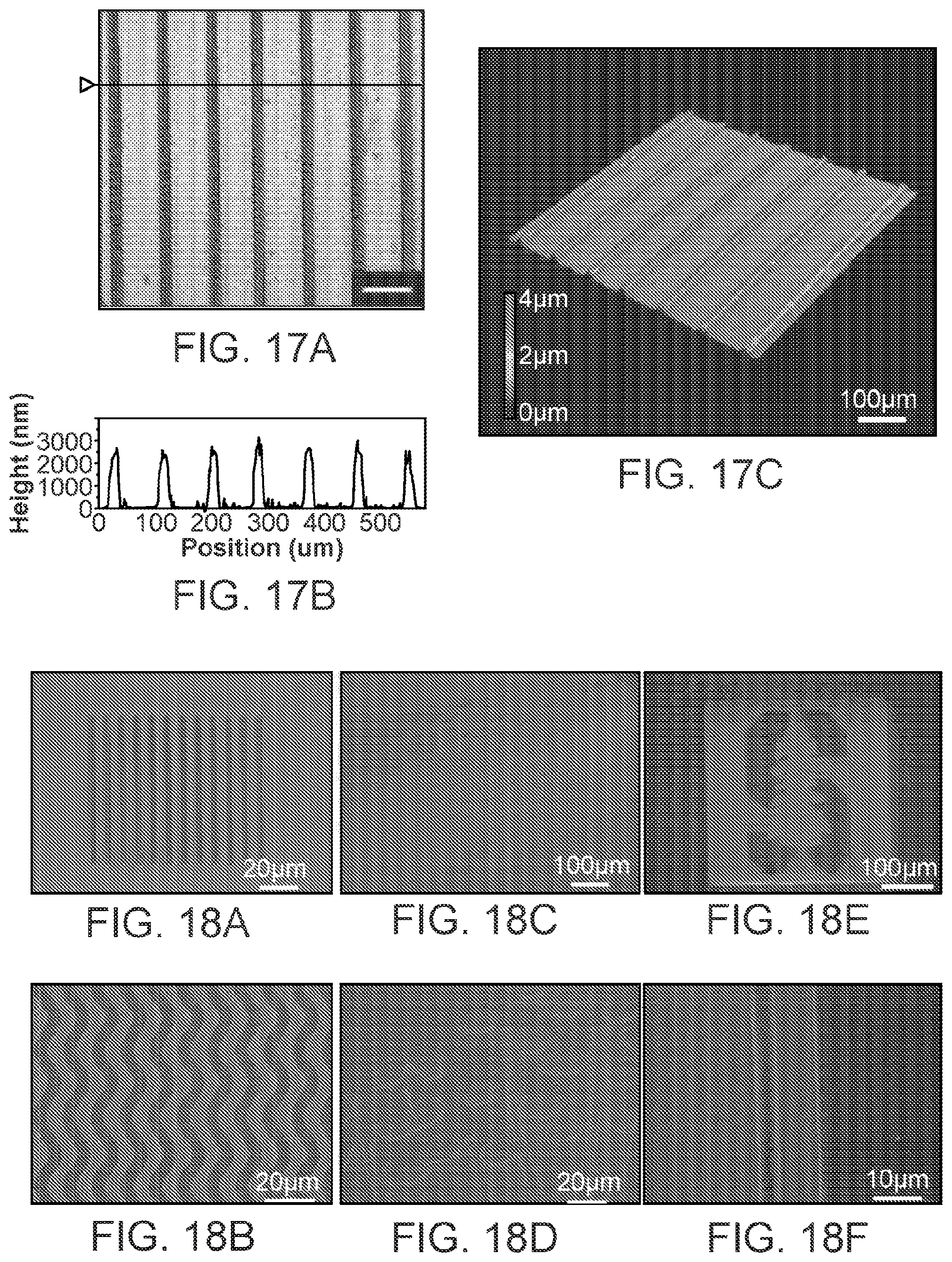 Patent US12313969 Figure 20 – Lithographically patterned electrically conductive hydrogels, photo-curable compositions, and elastomers formed from such compositions