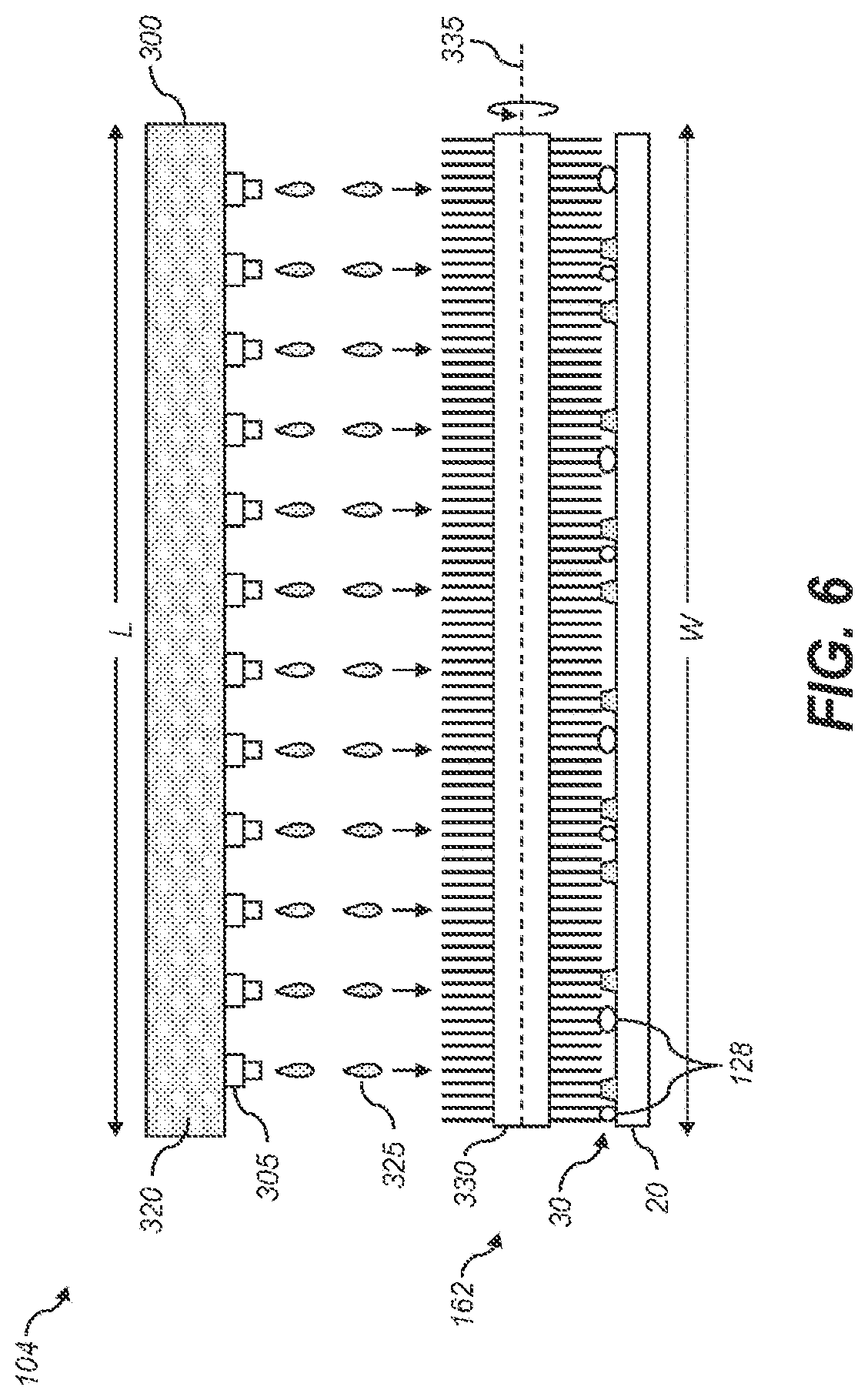 Patent US12313975 Figure 9 – Reduced flow rate processing system for flexographic printing plate