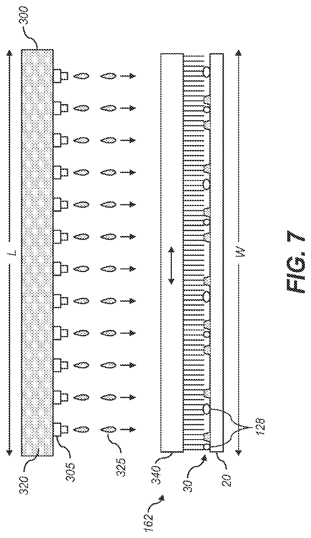 Patent US12313975 Figure 10 – Reduced flow rate processing system for flexographic printing plate