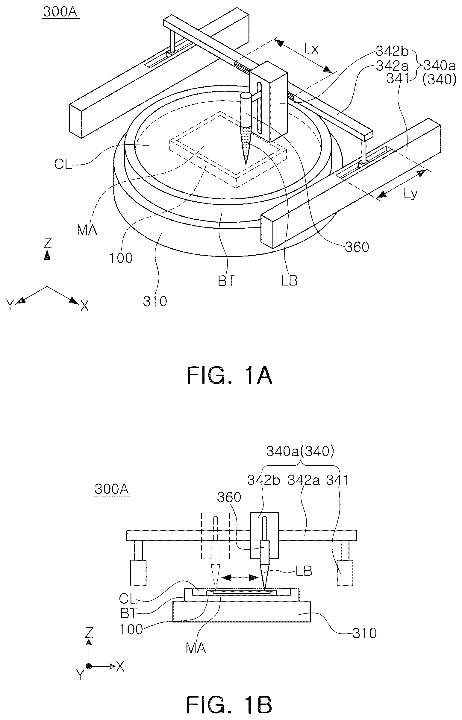 Patent US12313979 Figure 1 – Correcting apparatus of extreme ultraviolet (EUV) photomask and correcting method of EUV photomask