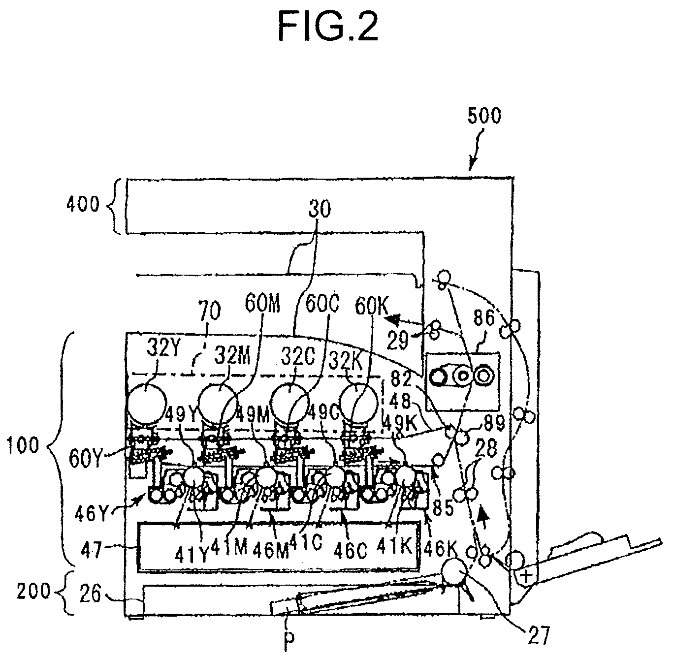 Patent US12313987 Figure 2 – Powder container with a nozzle receiver
