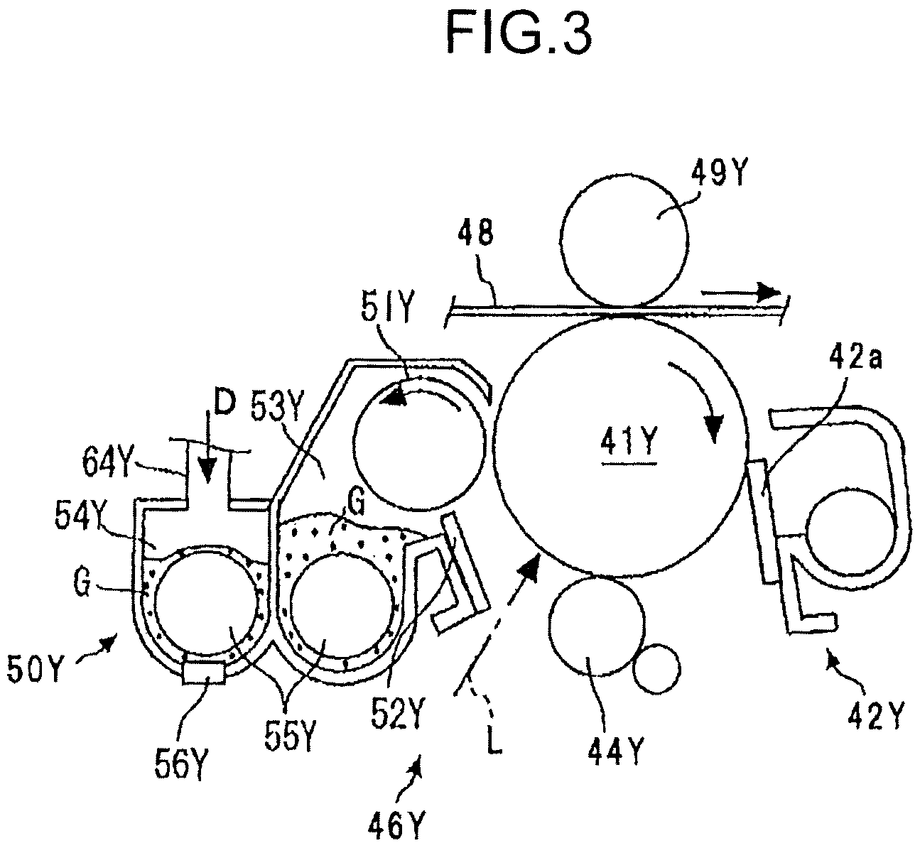 Patent US12313987 Figure 3 – Powder container with a nozzle receiver