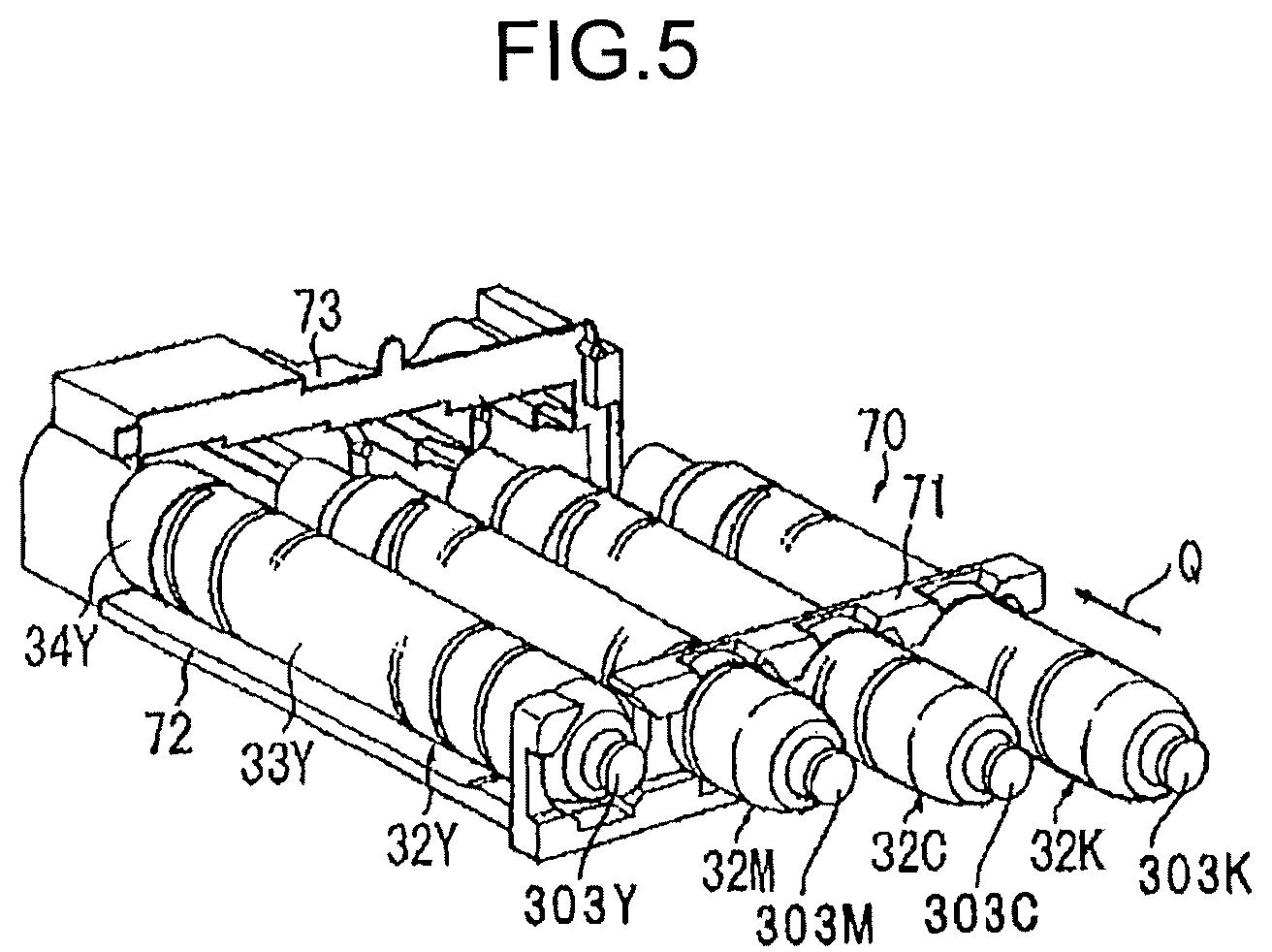 Patent US12313987 Figure 5 – Powder container with a nozzle receiver