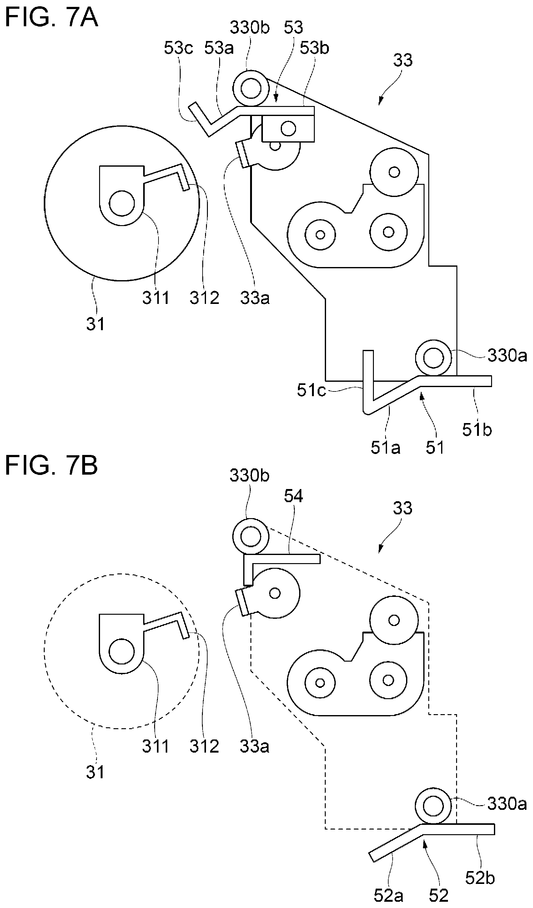 Patent US12313988 Figure 7 – Developing device and image forming apparatus
