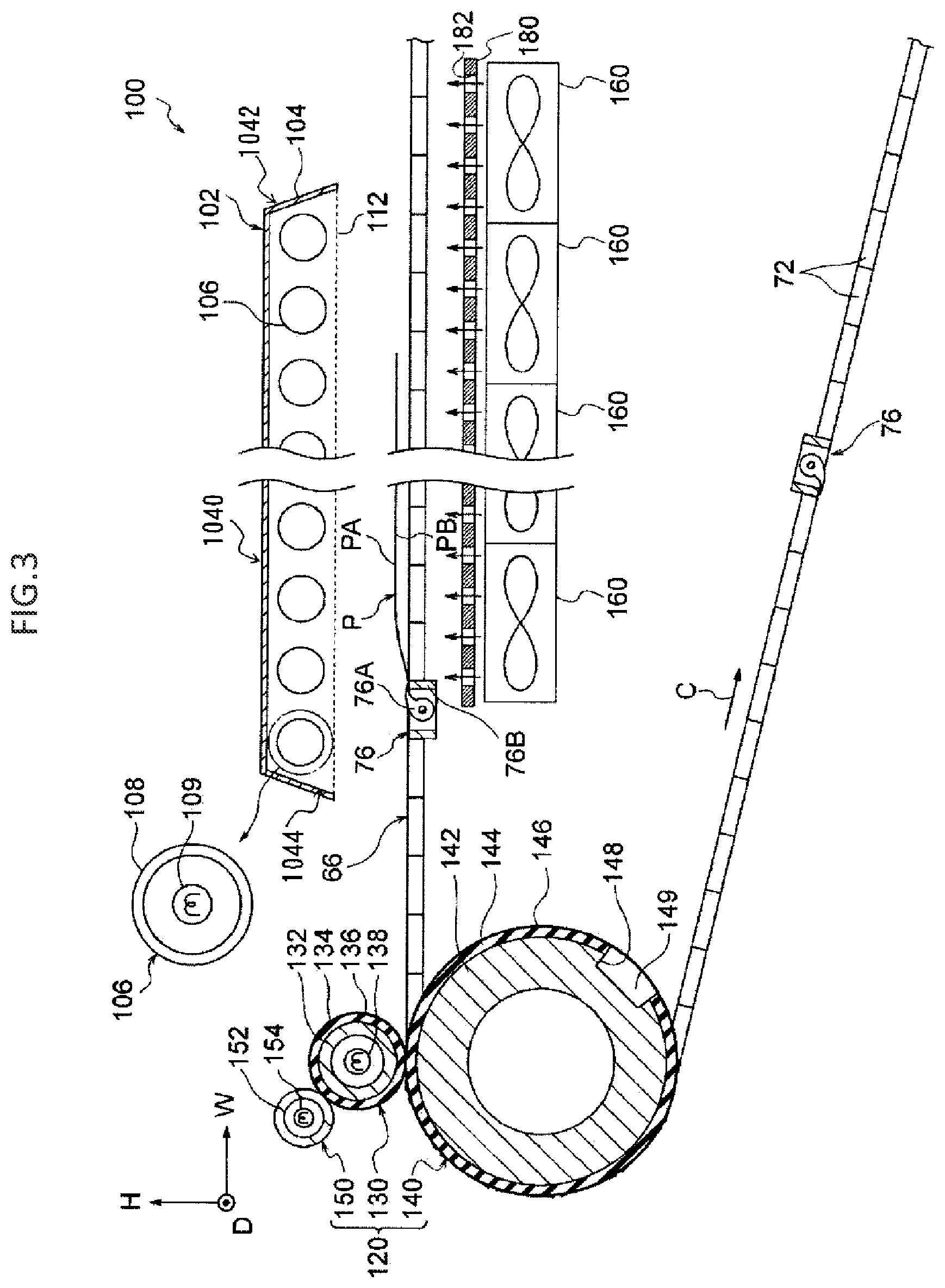 Patent US12313989 Figure 3 – Fixing device and image forming apparatus