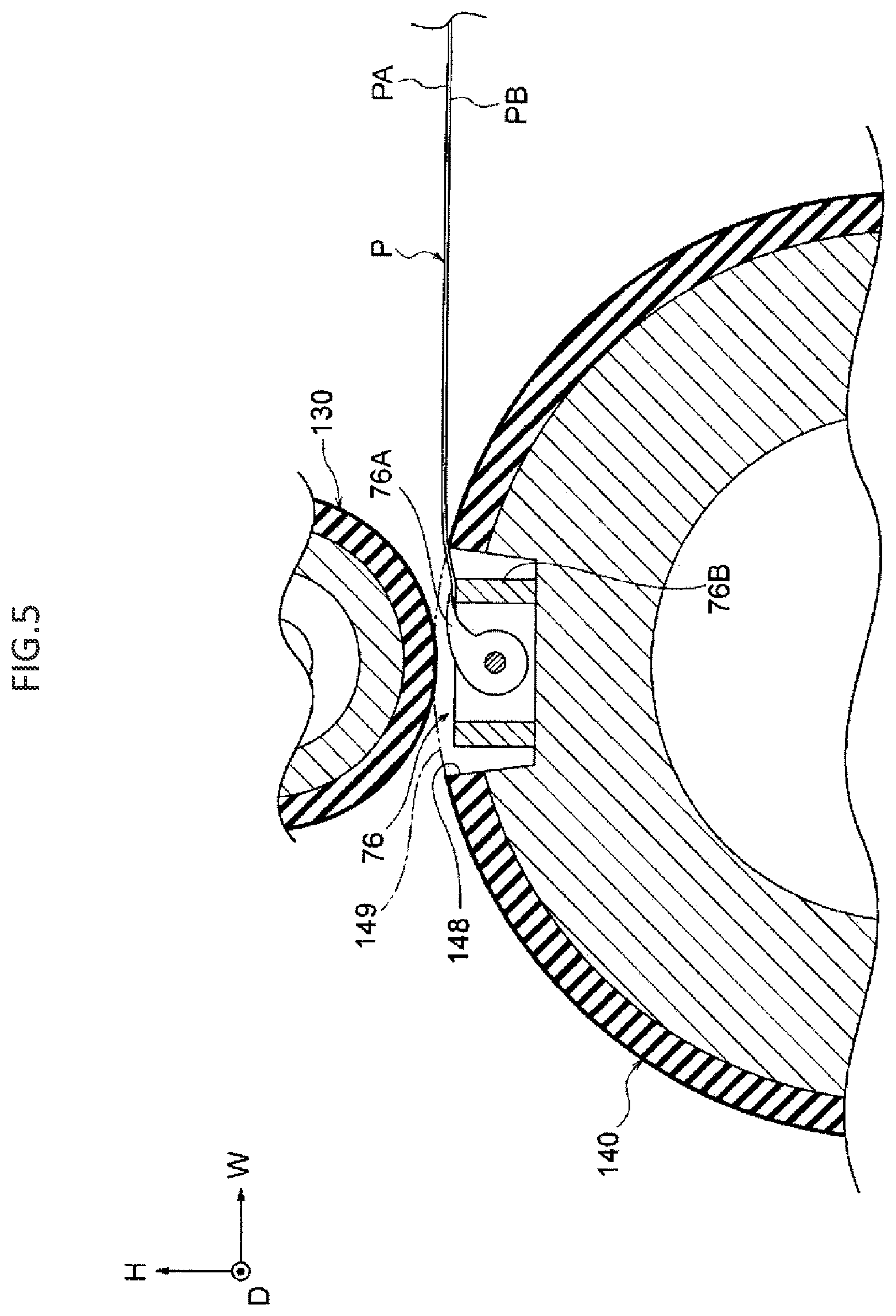 Patent US12313989 Figure 5 – Fixing device and image forming apparatus