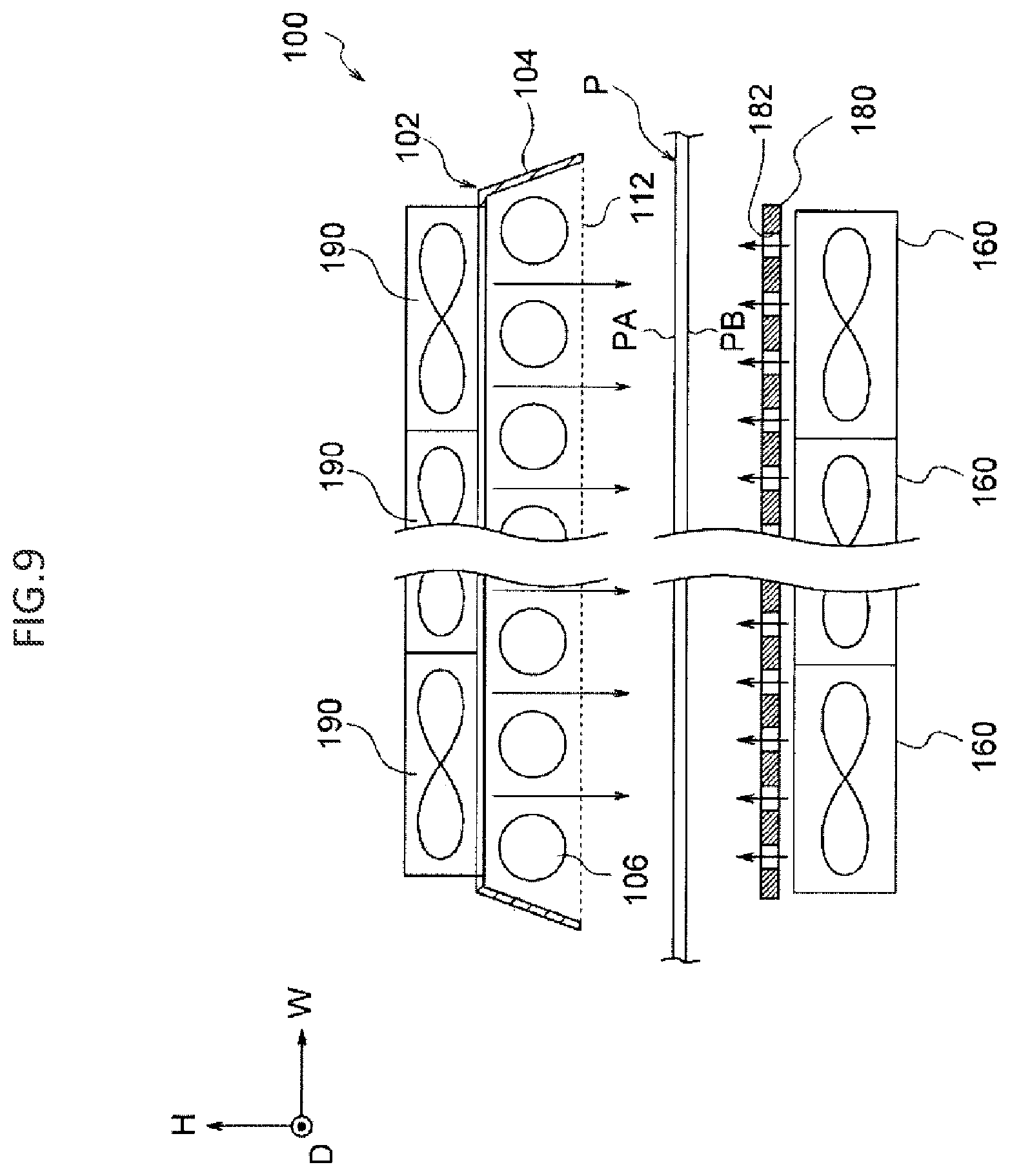 Patent US12313989 Figure 9 – Fixing device and image forming apparatus