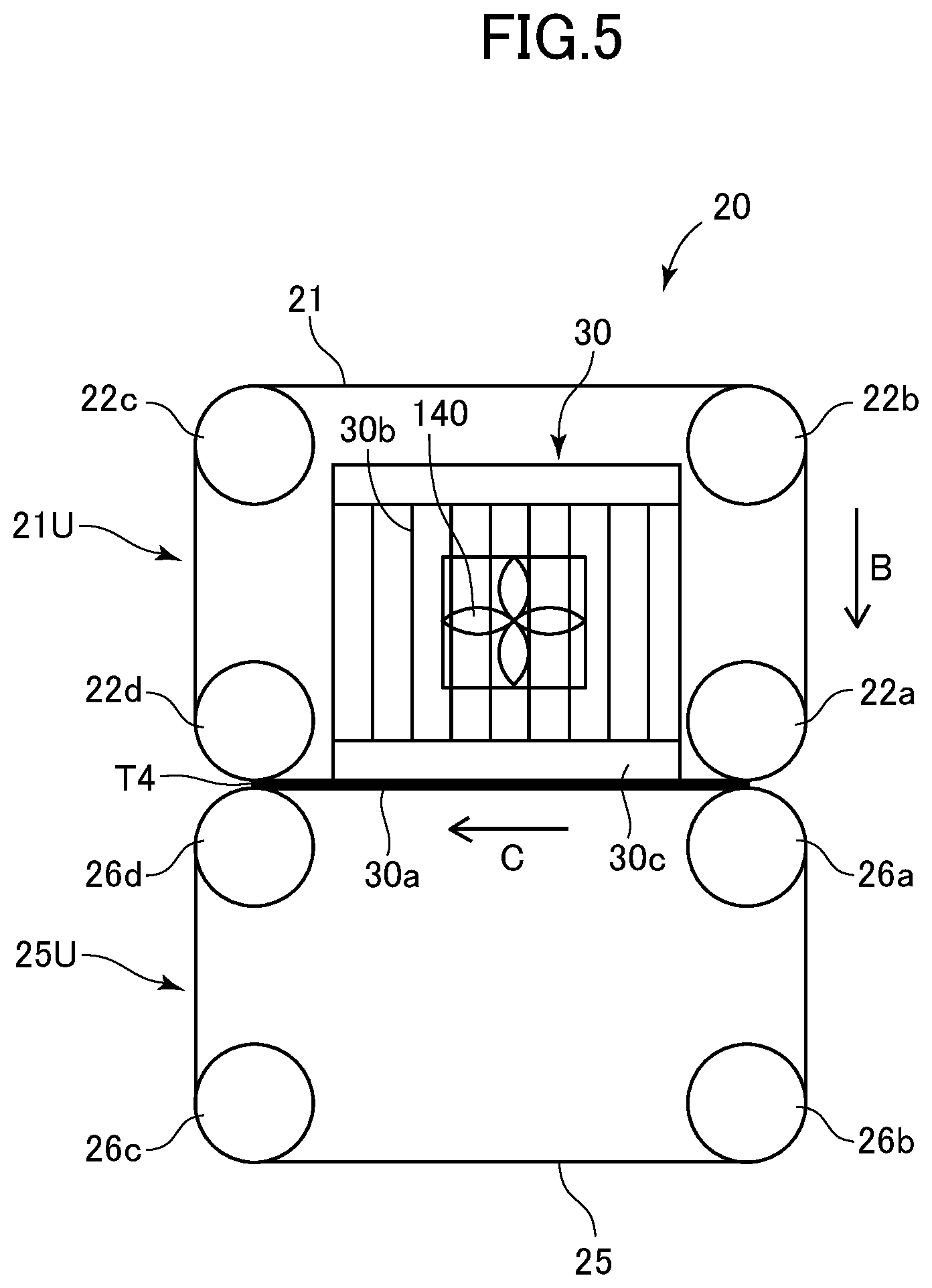 Patent US12313990 Figure 5 – Sheet conveyance apparatus and image forming system