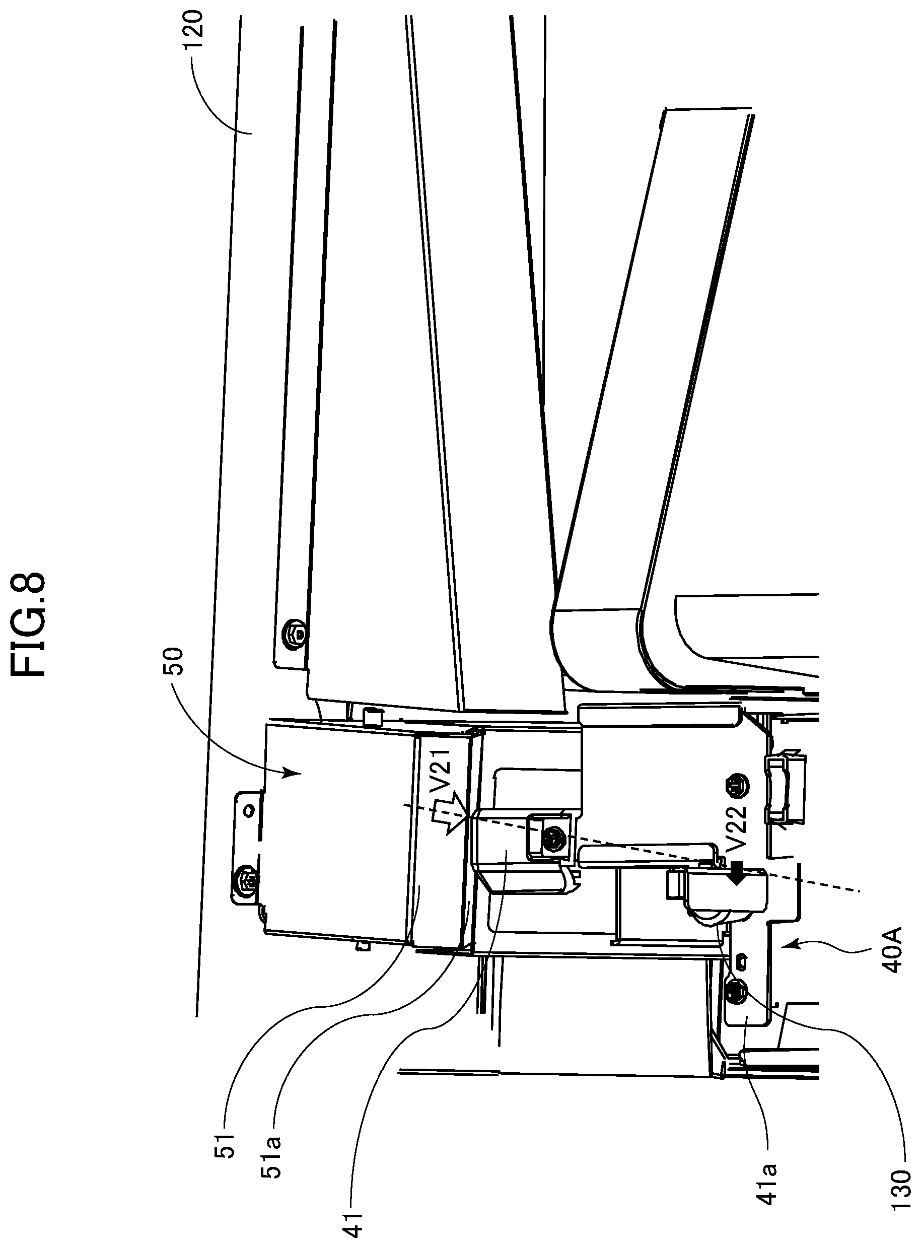 Patent US12313990 Figure 8 – Sheet conveyance apparatus and image forming system
