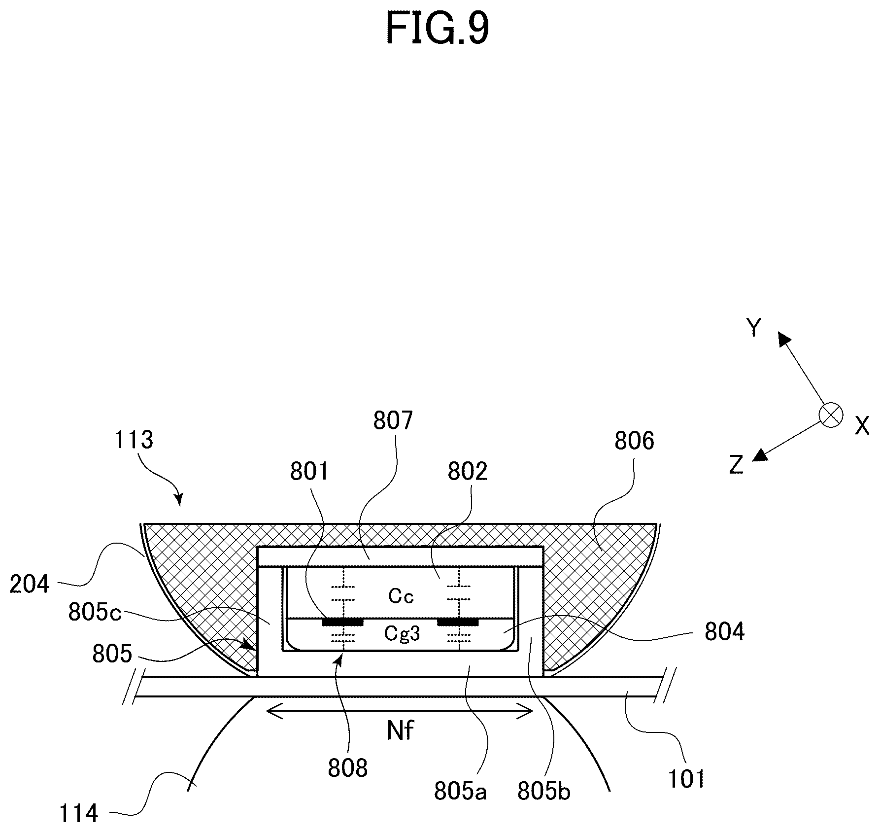 Patent US12313992 Figure 9 – Fixing unit and image forming apparatus