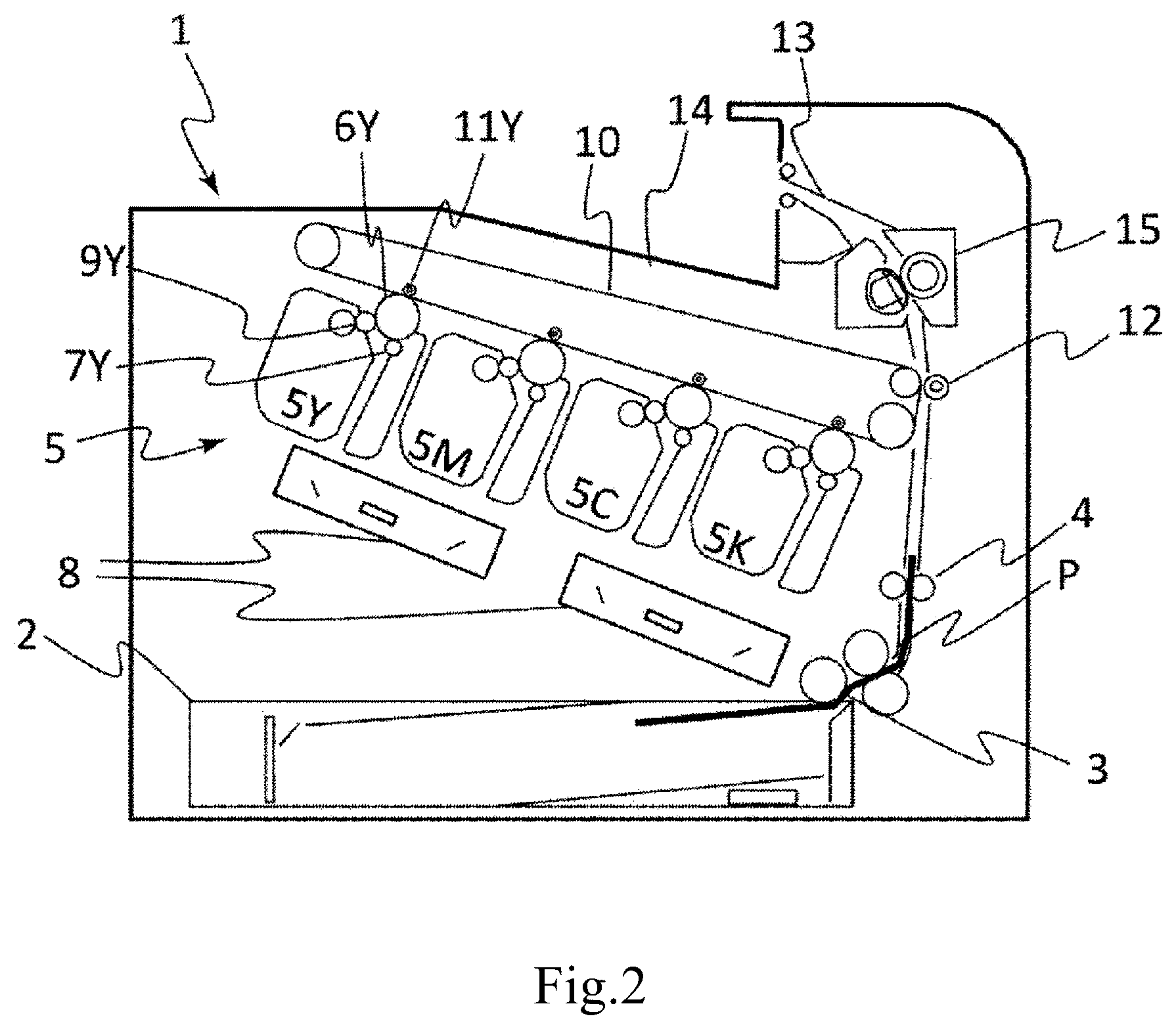 Patent US12313993 Figure 2 – Fixing rotating member, fixing device with fixing rotating member electrophotographic image forming device with fixing rotating member, and method of producing fixing rotating member