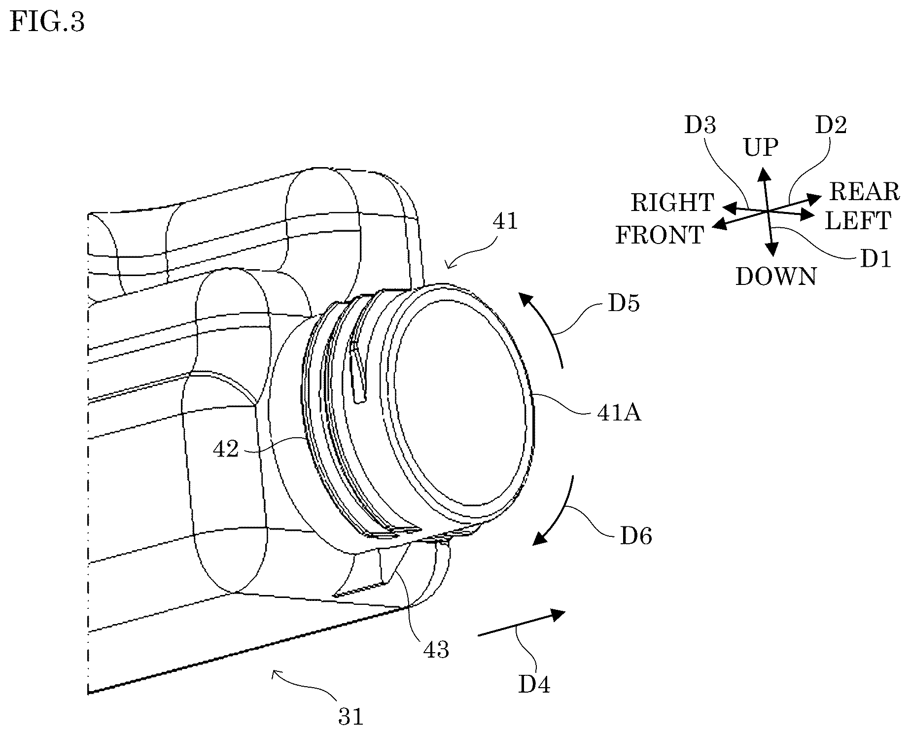 Patent US12313998 Figure 3 – Toner container capable of shortening time of cleaning task before reuse and image forming apparatus