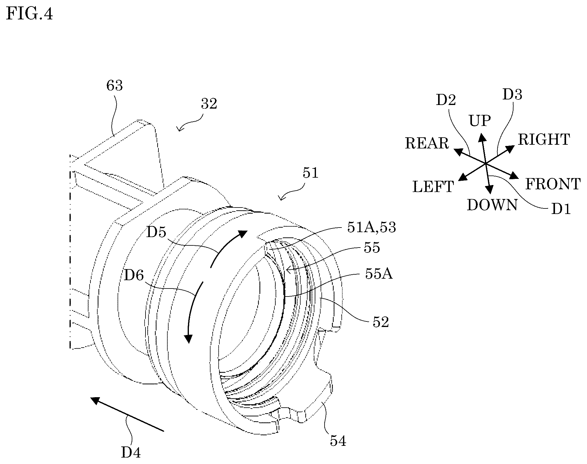Patent US12313998 Figure 4 – Toner container capable of shortening time of cleaning task before reuse and image forming apparatus