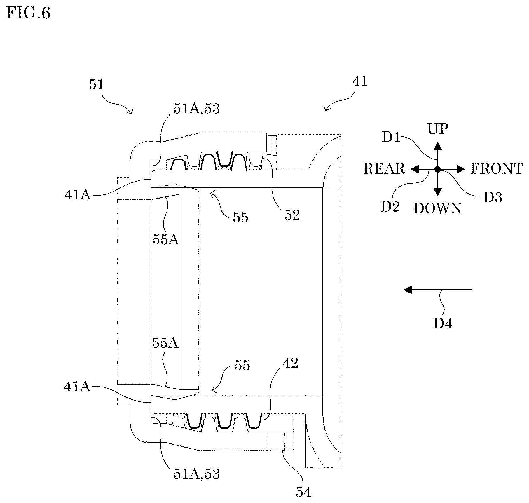 Patent US12313998 Figure 6 – Toner container capable of shortening time of cleaning task before reuse and image forming apparatus