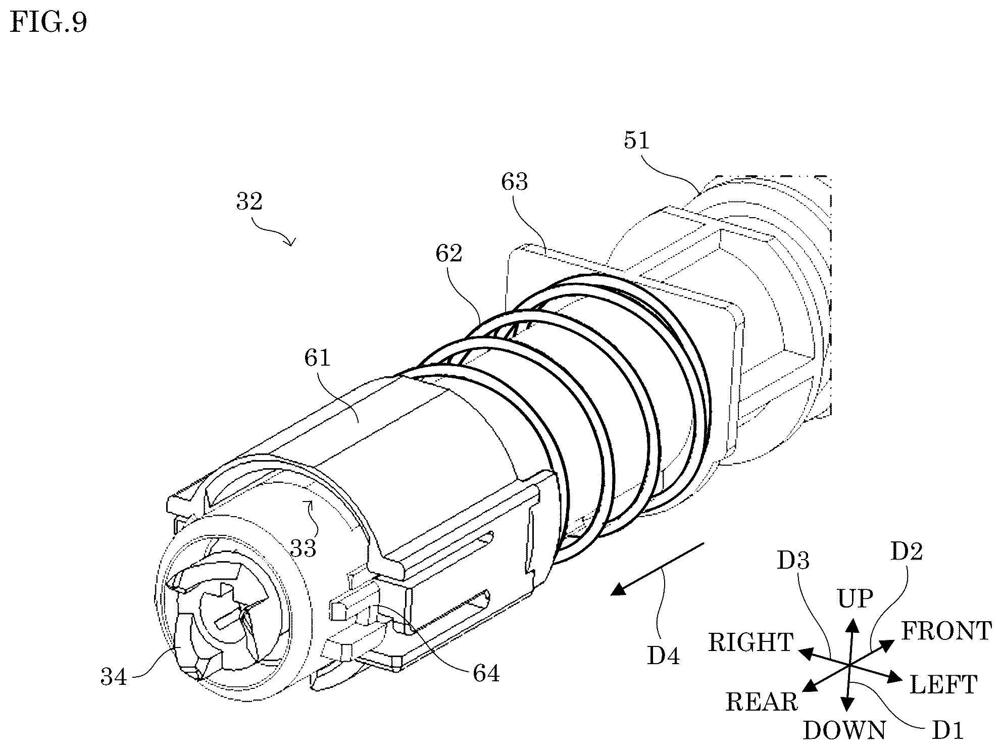 Patent US12313998 Figure 9 – Toner container capable of shortening time of cleaning task before reuse and image forming apparatus