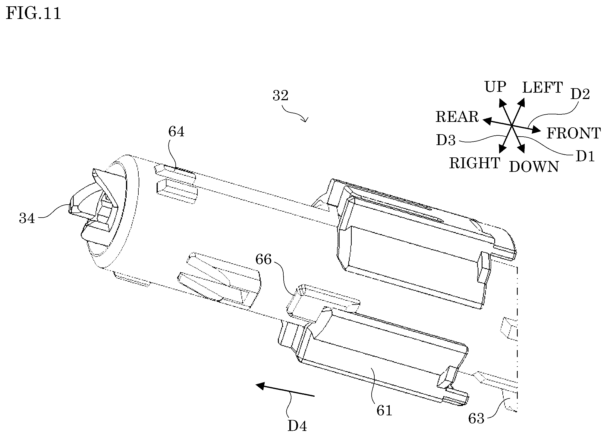 Patent US12313998 Figure 11 – Toner container capable of shortening time of cleaning task before reuse and image forming apparatus