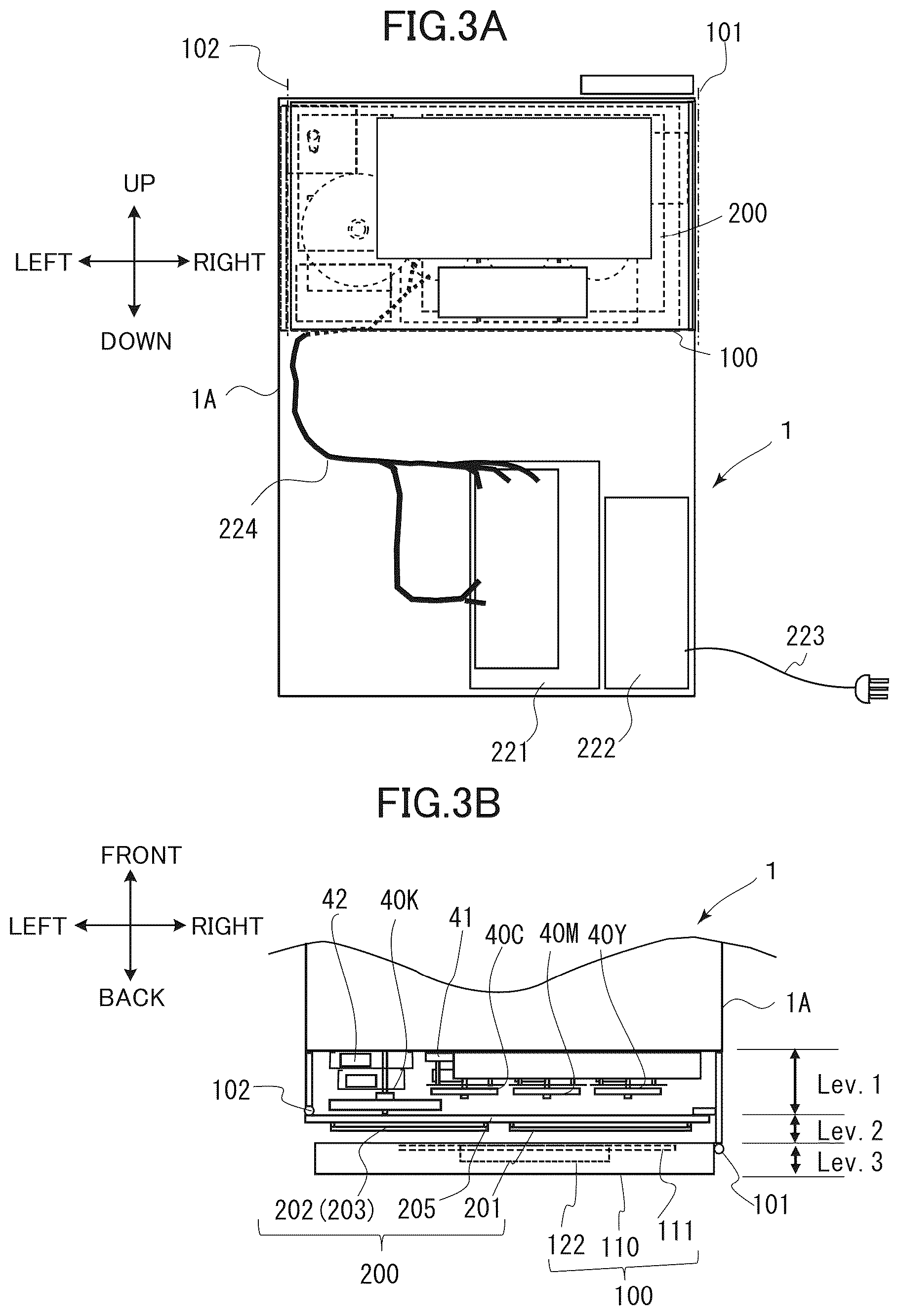 Patent US12313999 Figure 3 – Image forming apparatus having improved access to drive unit