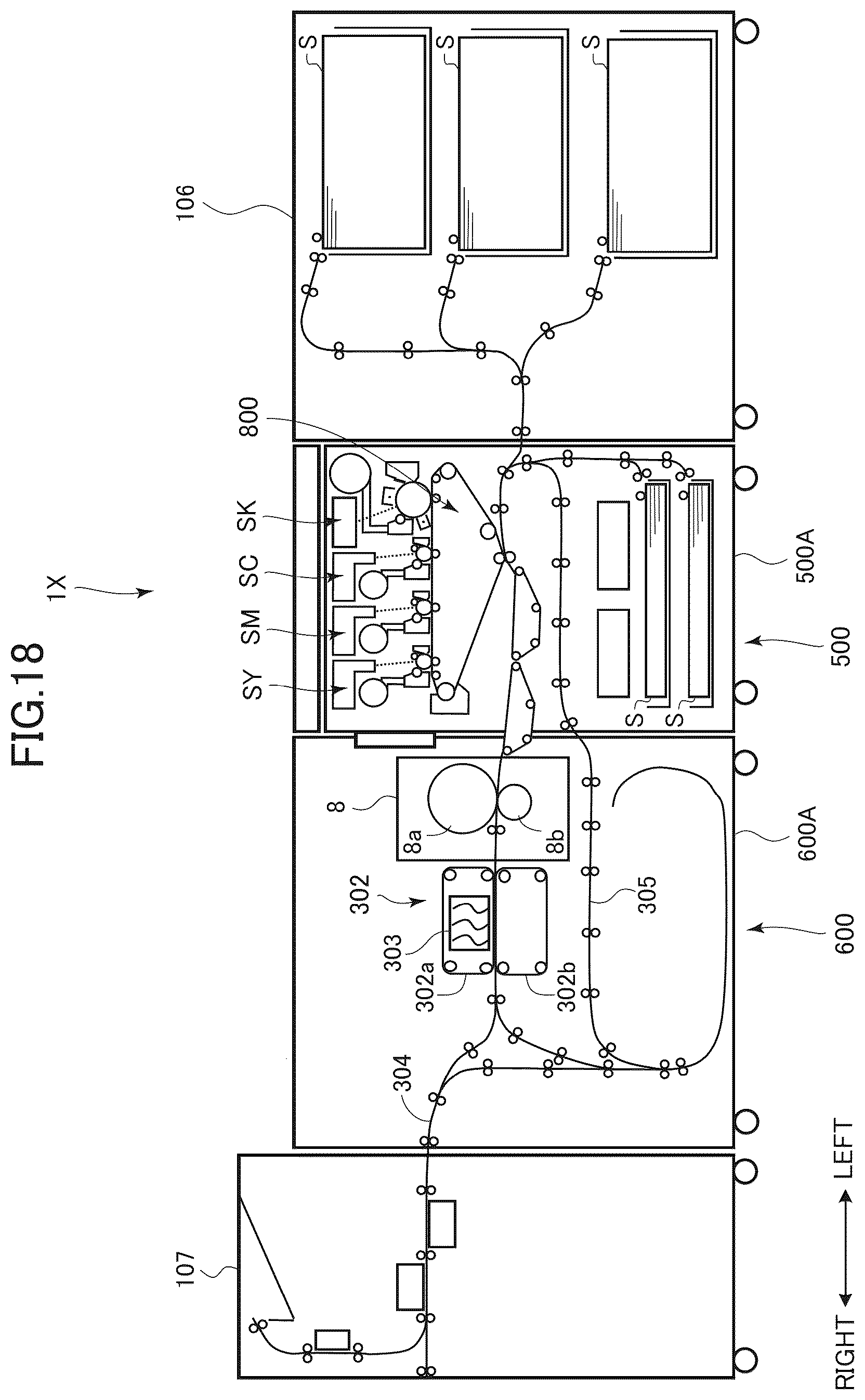 Patent US12313999 Figure 18 – Image forming apparatus having improved access to drive unit