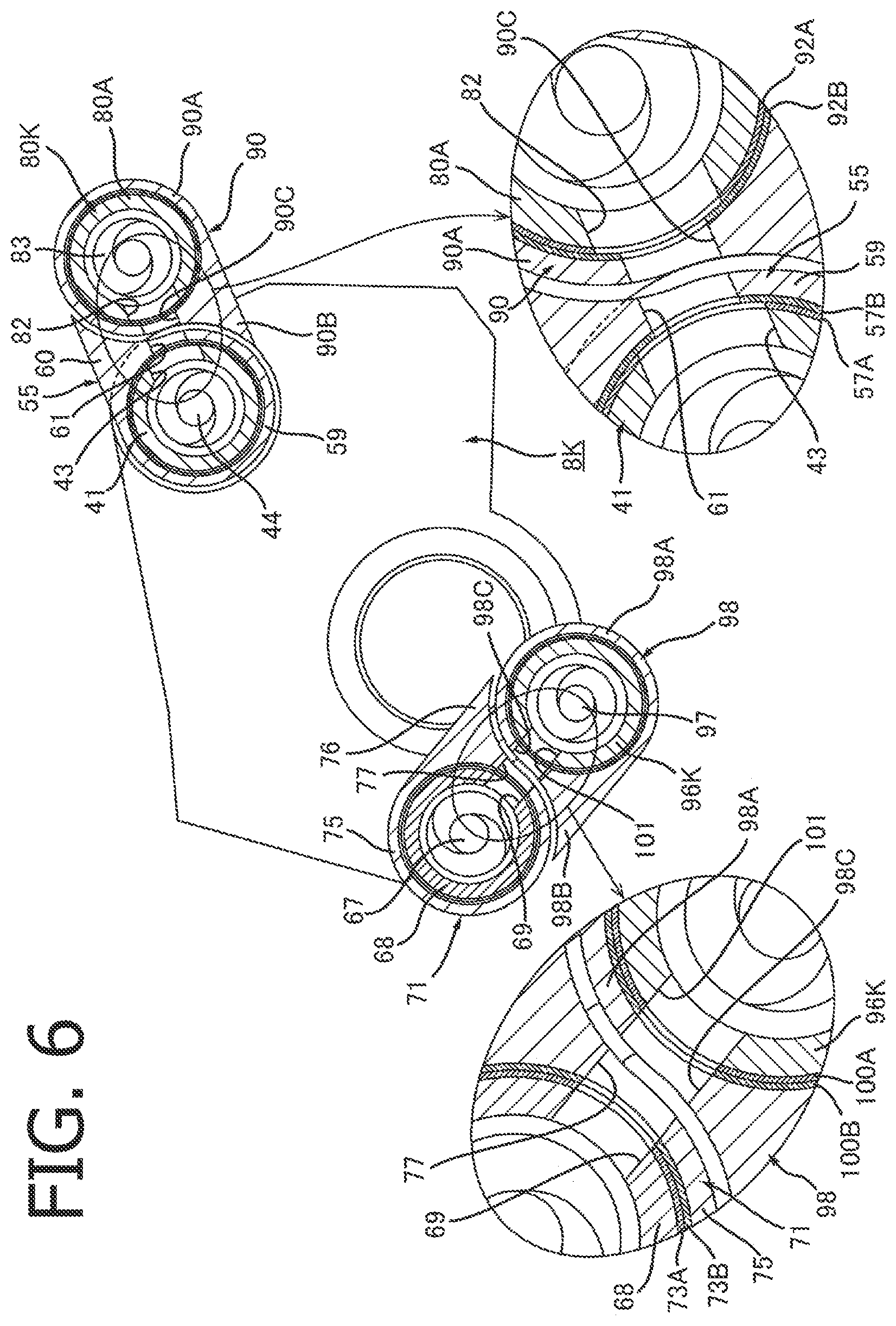 Patent US12314001 Figure 6 – Image forming apparatus including LED array attached to top cover