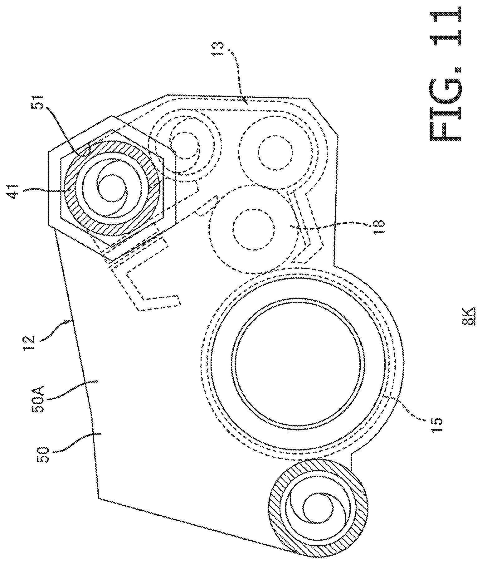 Patent US12314001 Figure 11 – Image forming apparatus including LED array attached to top cover