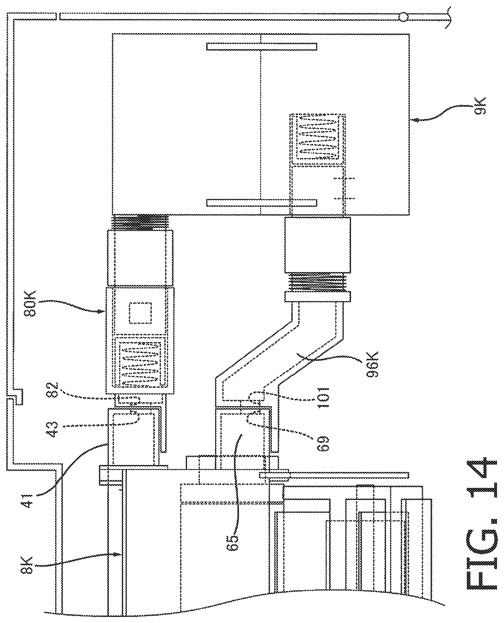 Patent US12314001 Figure 14 – Image forming apparatus including LED array attached to top cover